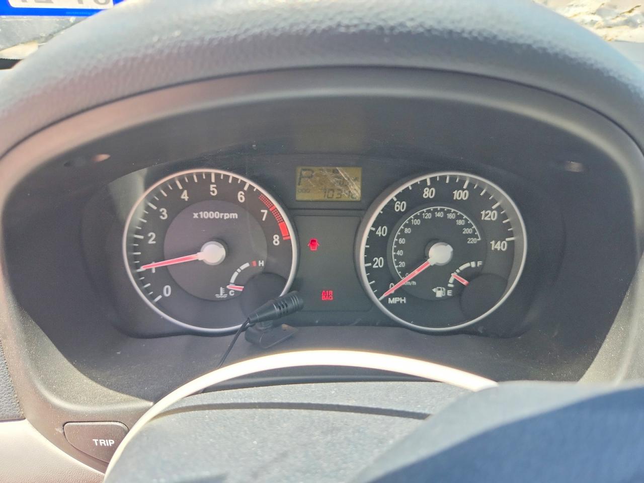 2007 Hyundai Accent Gls Черный vin: KMHCN46C77U086025