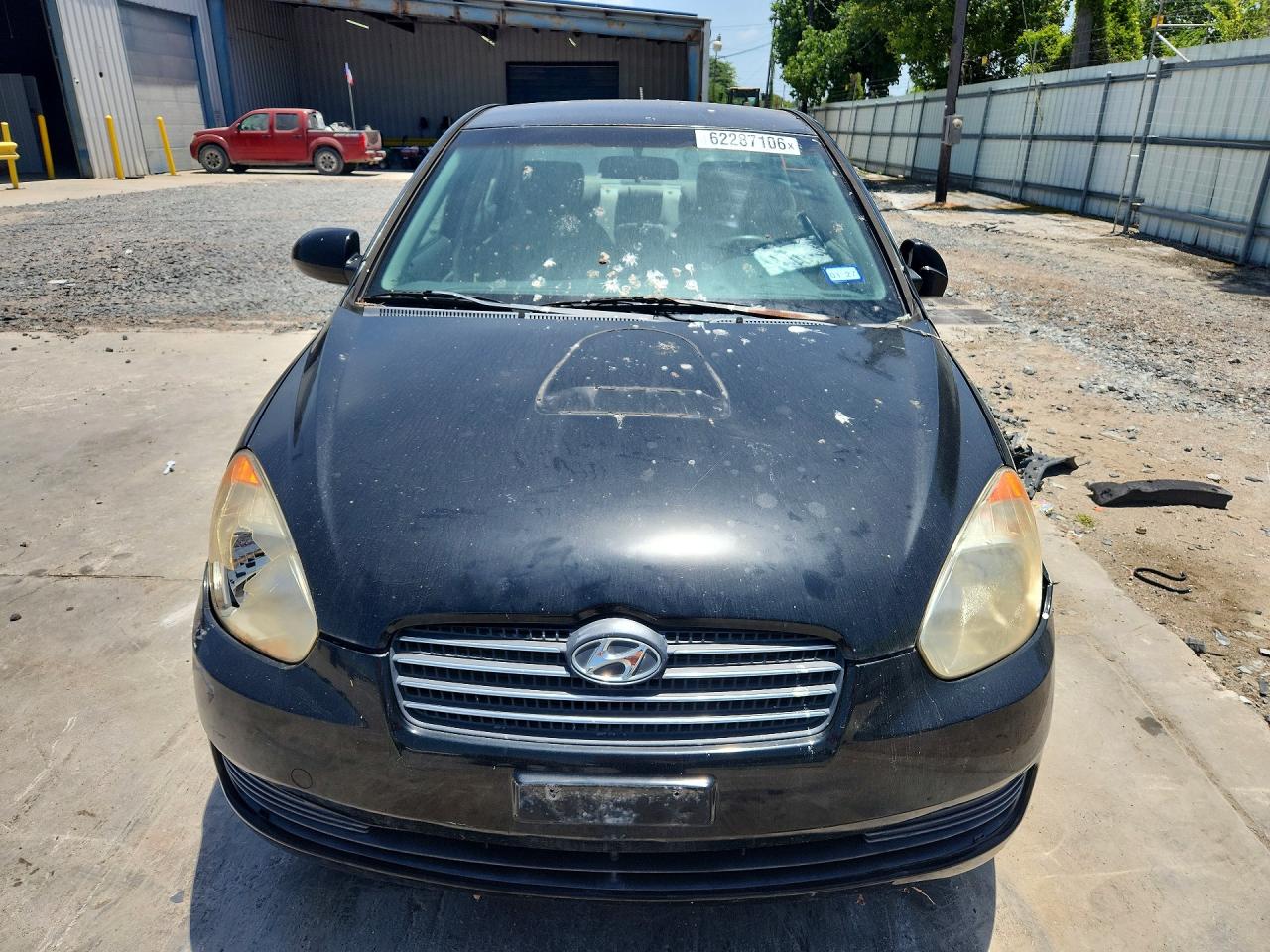 2007 Hyundai Accent Gls Черный vin: KMHCN46C77U086025
