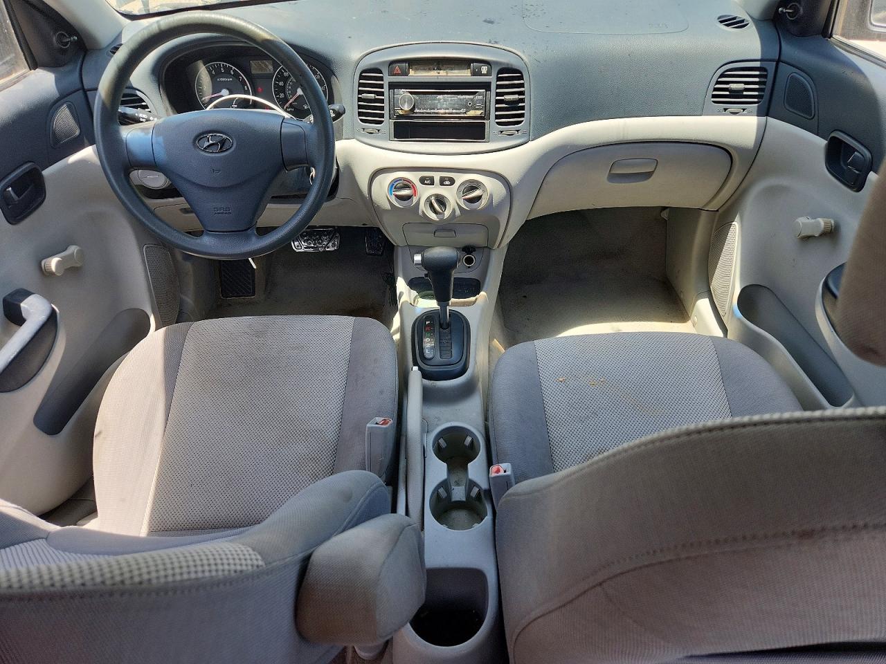 2007 Hyundai Accent Gls Черный vin: KMHCN46C77U086025