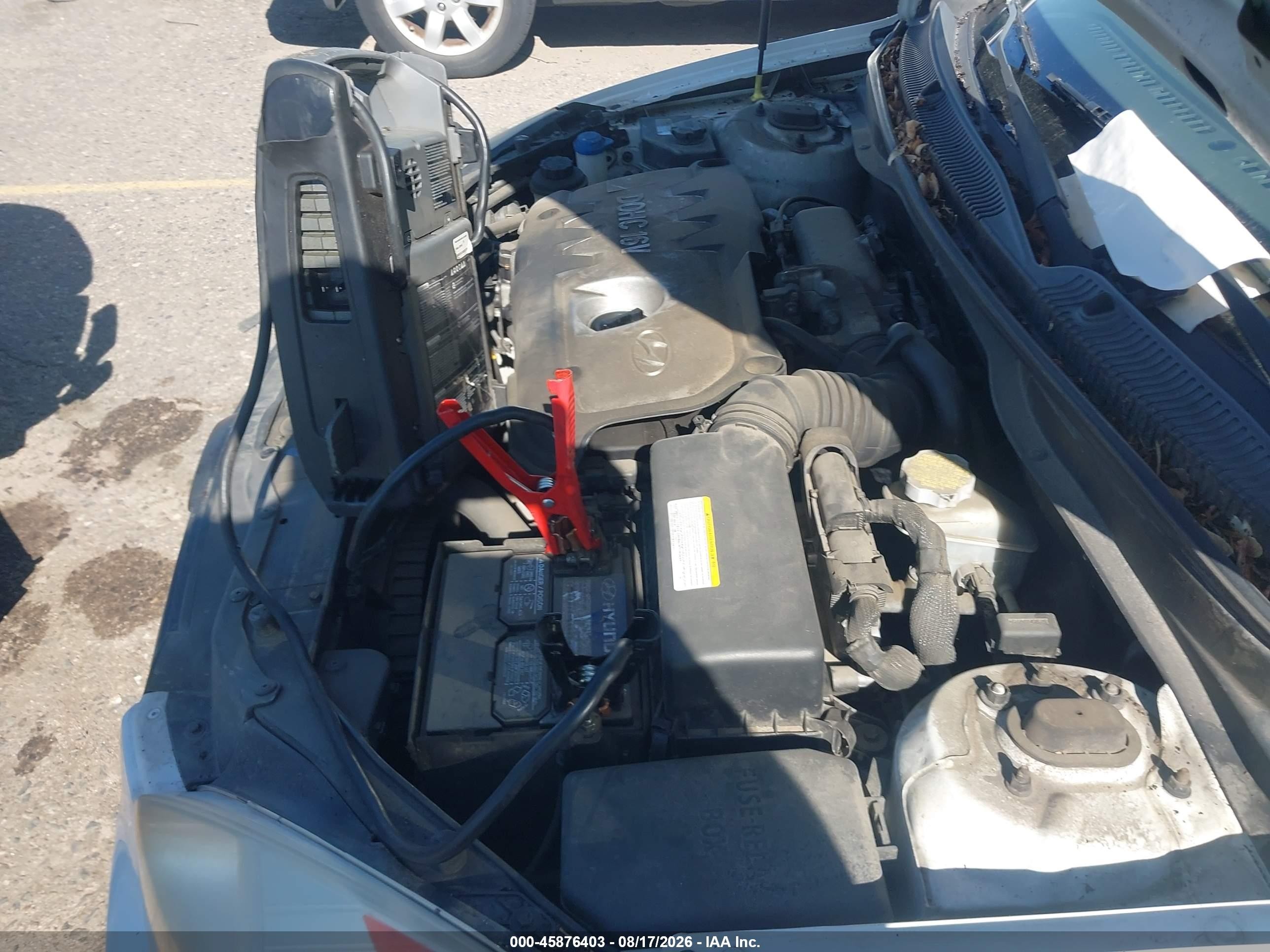 2007 Hyundai Accent Gls Белый vin: KMHCN46C77U102241