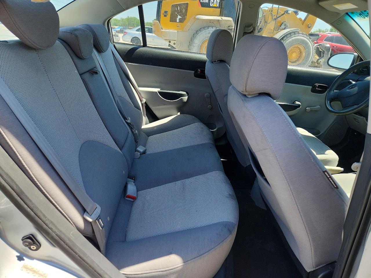 2008 Hyundai Accent Gls Silver vin: KMHCN46C78U237026