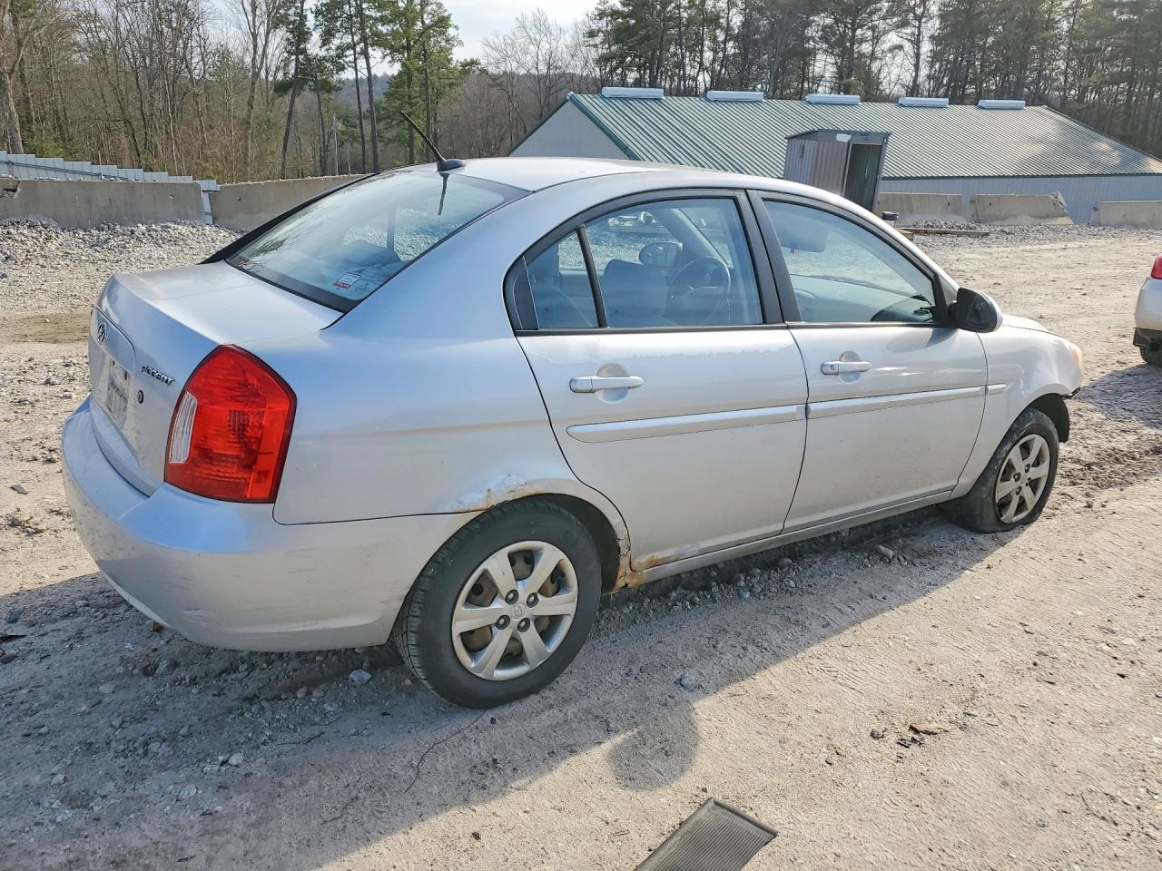 2008 Hyundai Accent Gls Серебряный vin: KMHCN46C78U249242
