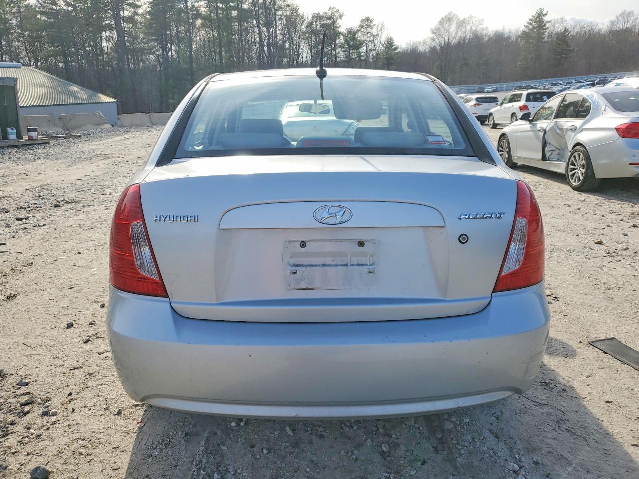 2008 Hyundai Accent Gls Серебряный vin: KMHCN46C78U249242