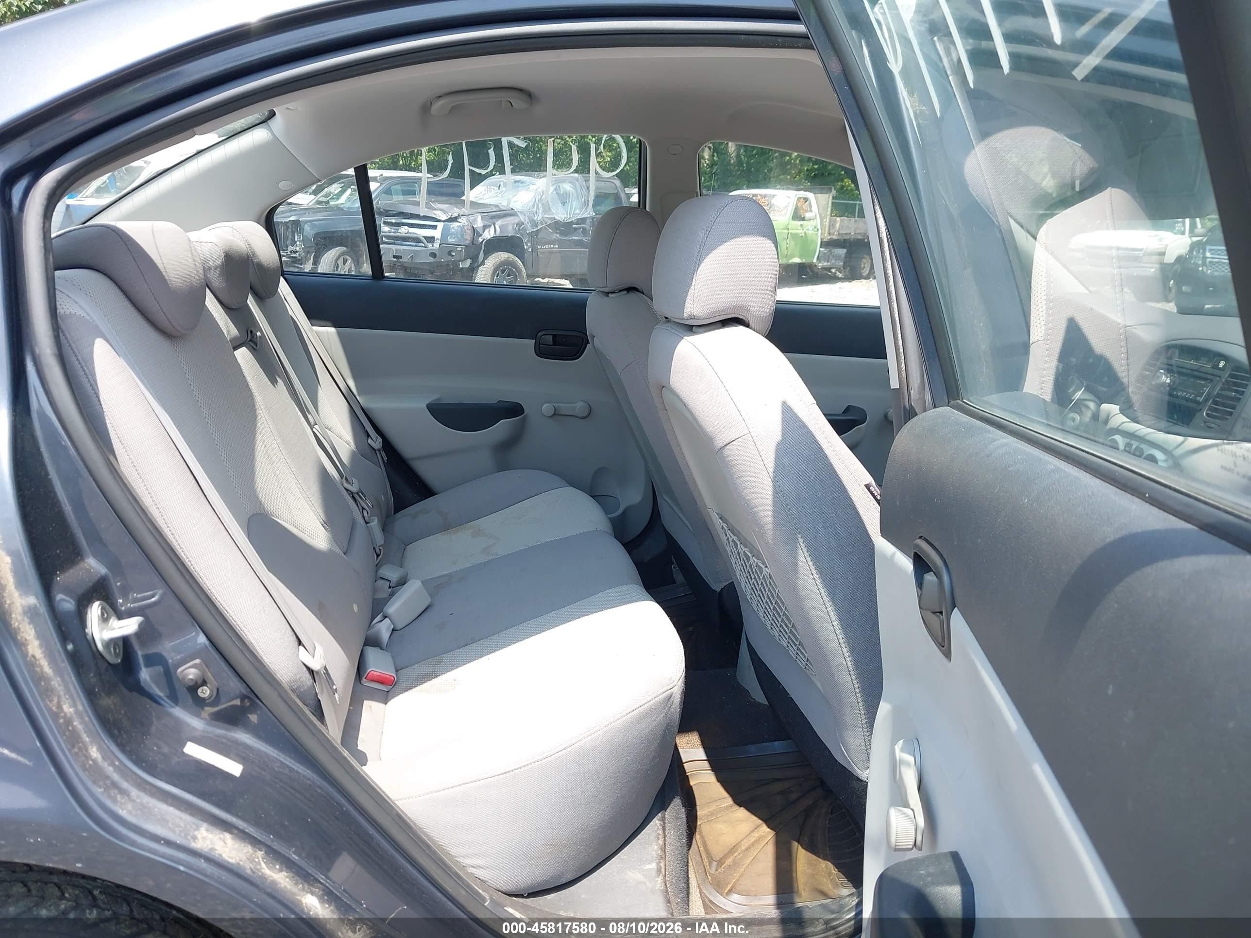 2009 Hyundai Accent Gls Синий vin: KMHCN46C79U285126