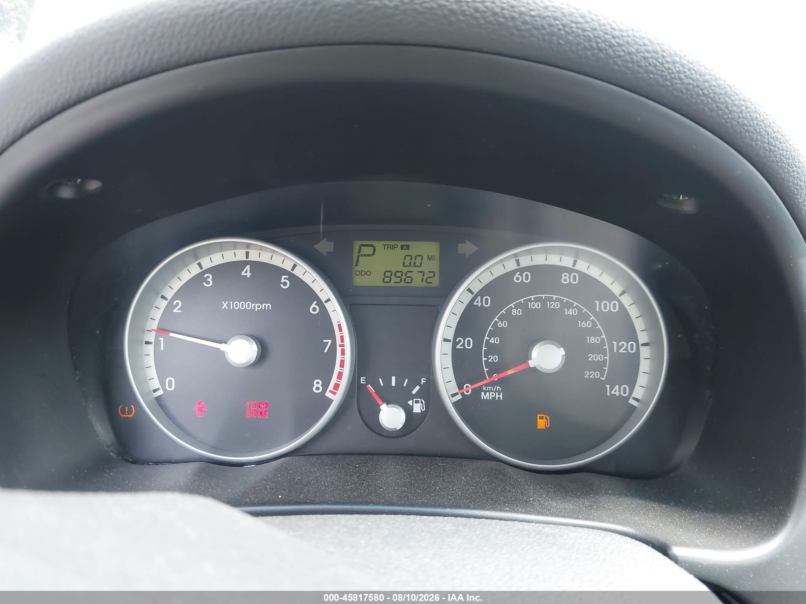 2009 Hyundai Accent Gls Синий vin: KMHCN46C79U285126
