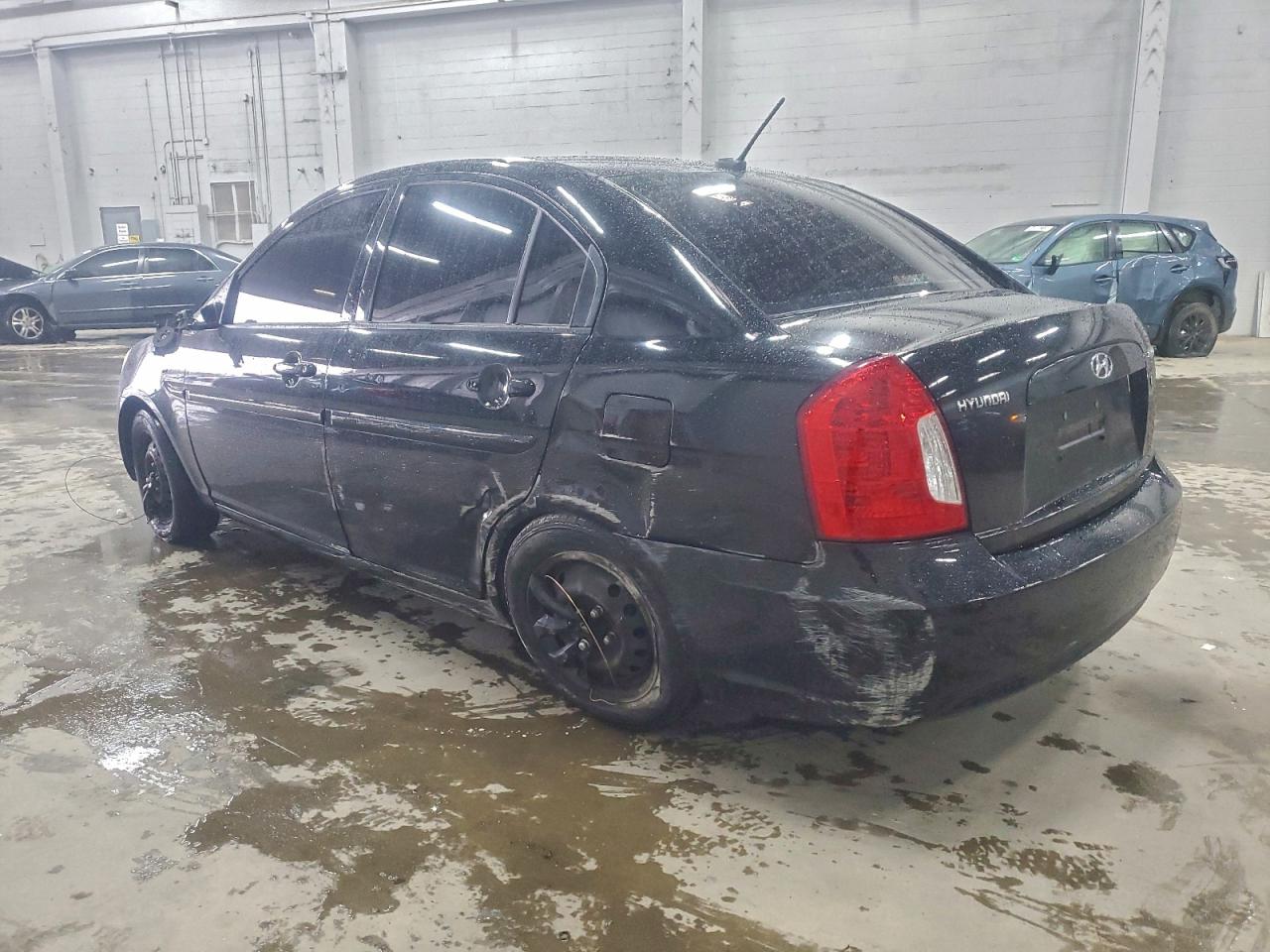 2009 Hyundai Accent Gls Black vin: KMHCN46C79U334731