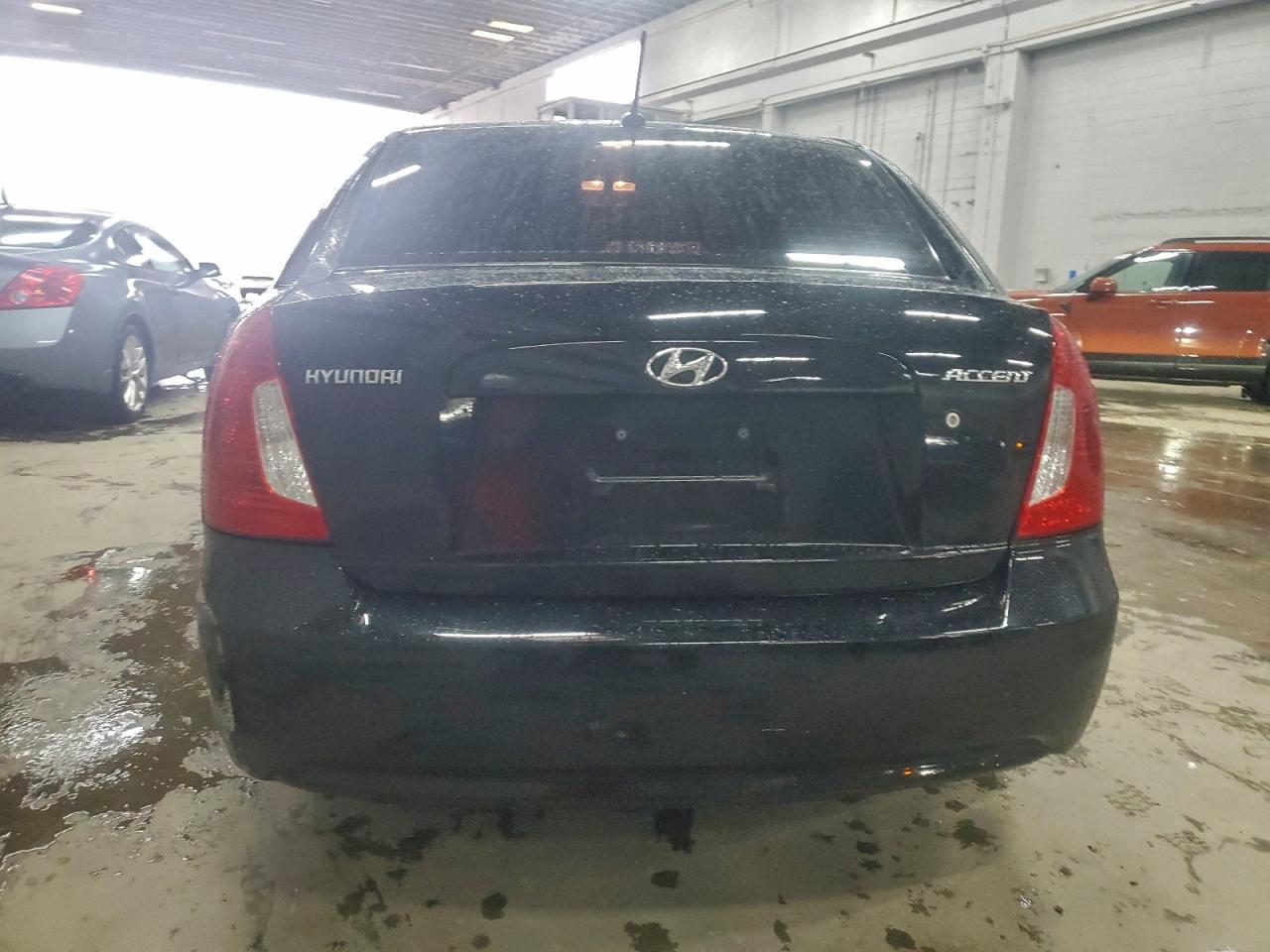 2009 Hyundai Accent Gls Black vin: KMHCN46C79U334731