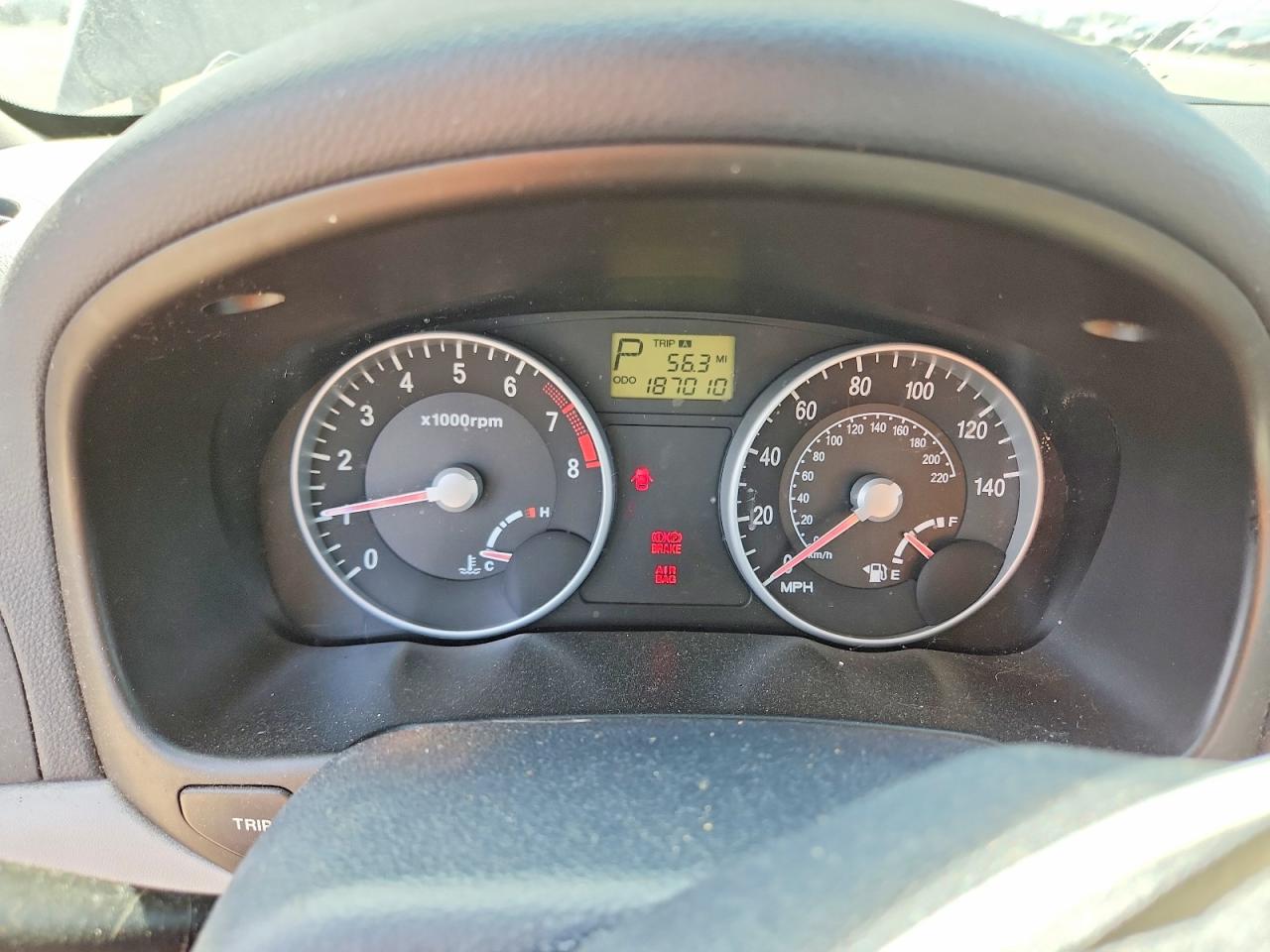 2007 Hyundai Accent Gls Gray vin: KMHCN46C87U078290