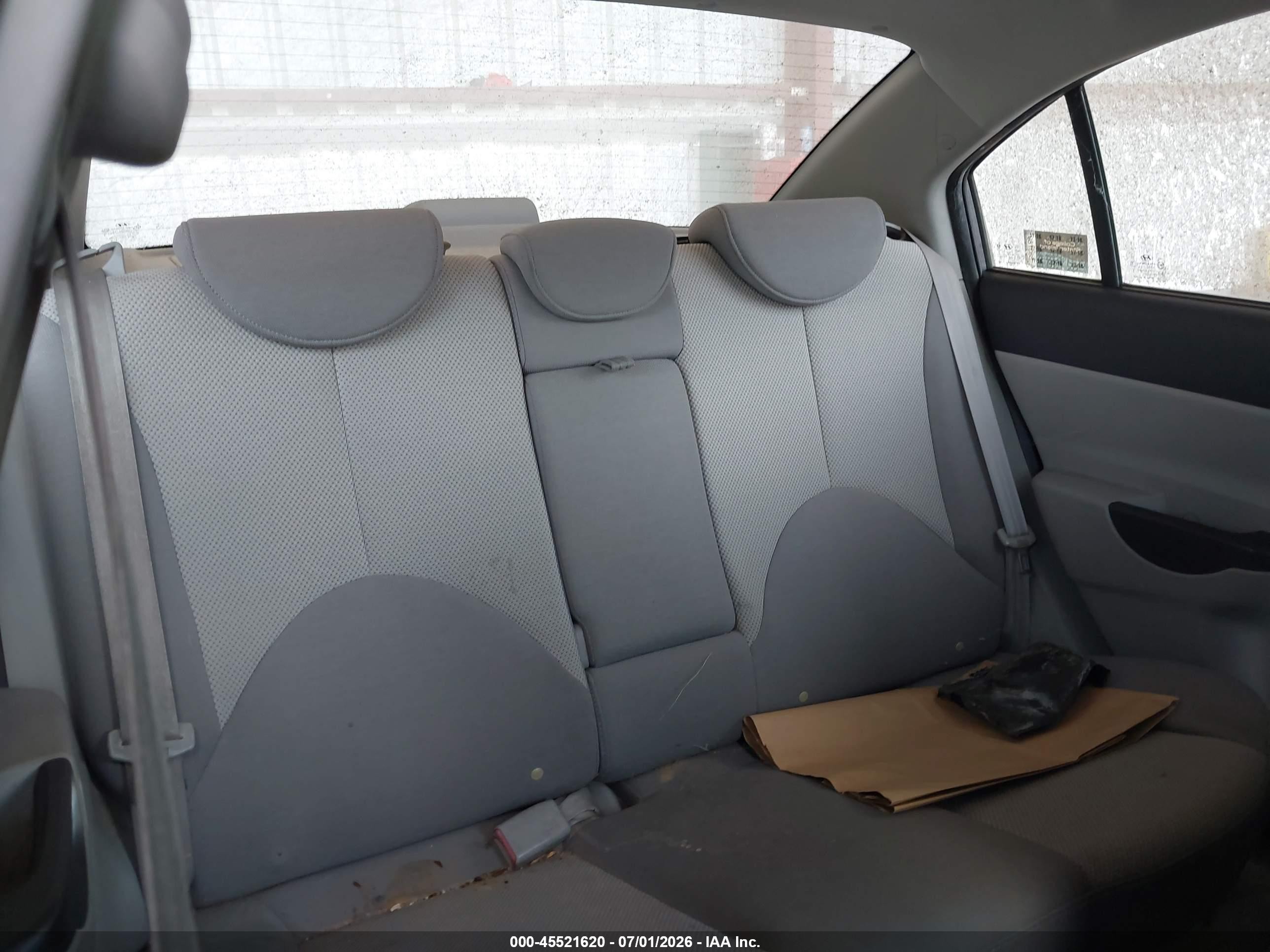 2007 Hyundai Accent Gls Navy vin: KMHCN46C87U156101