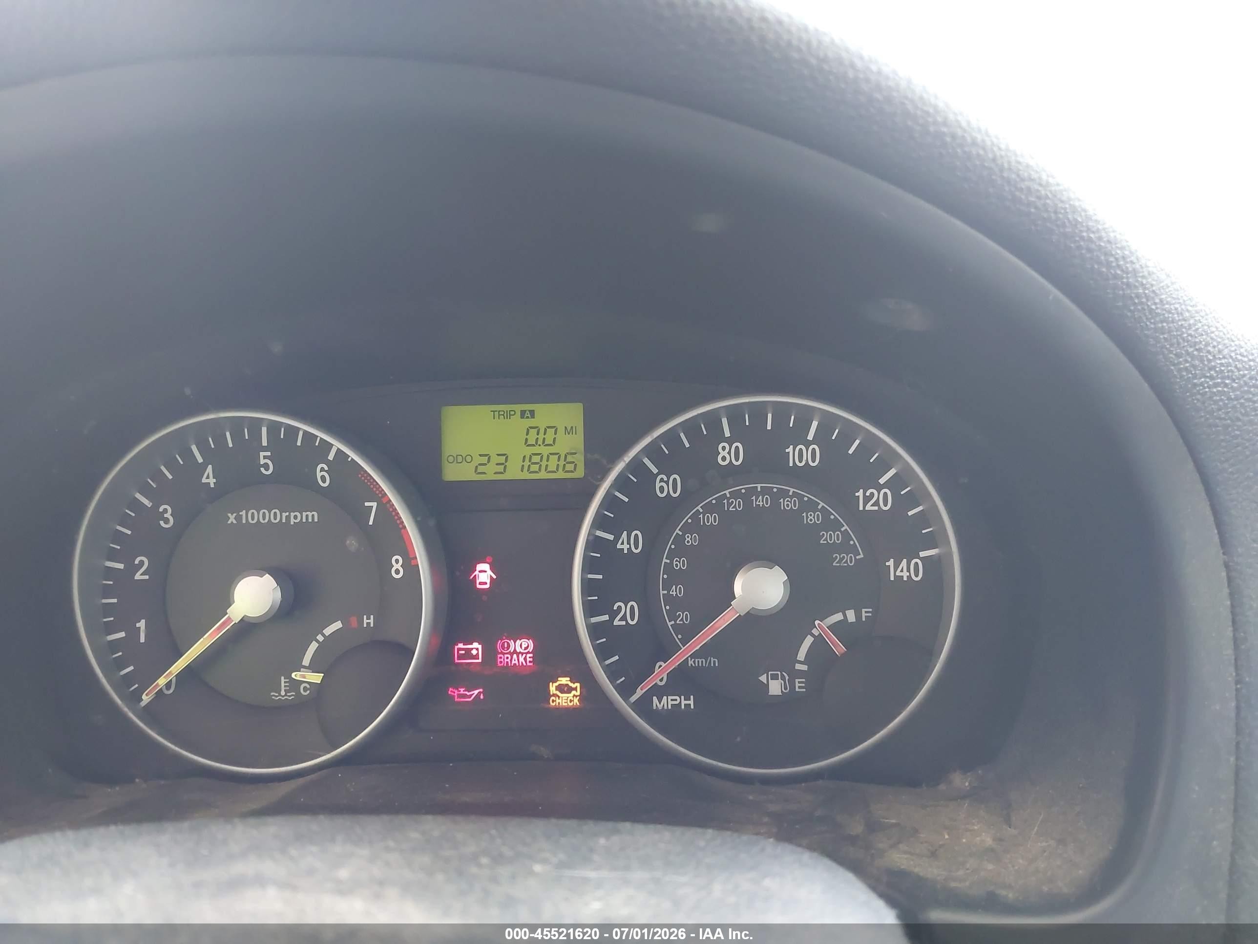 2007 Hyundai Accent Gls Navy vin: KMHCN46C87U156101