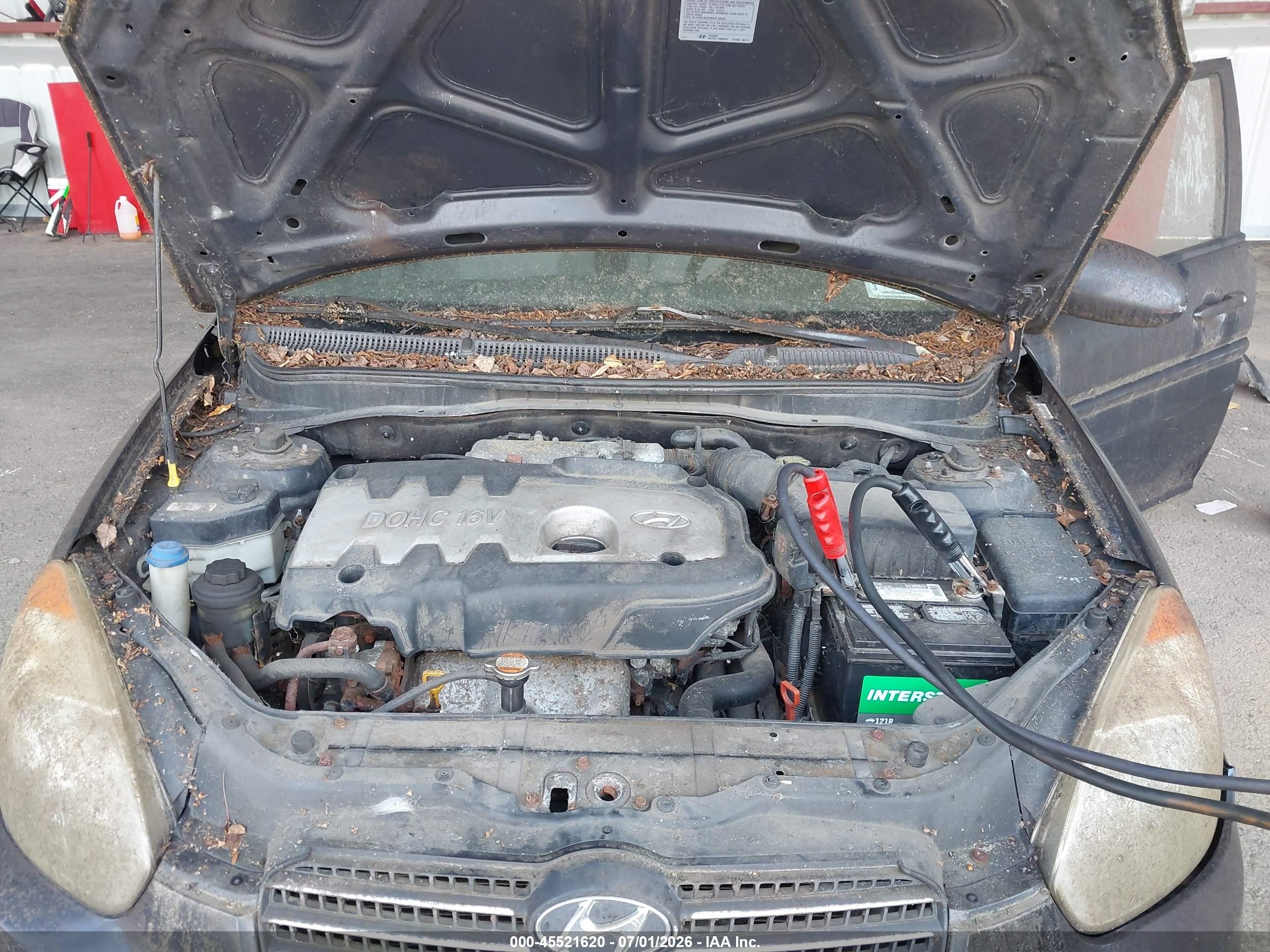 2007 Hyundai Accent Gls Navy vin: KMHCN46C87U156101