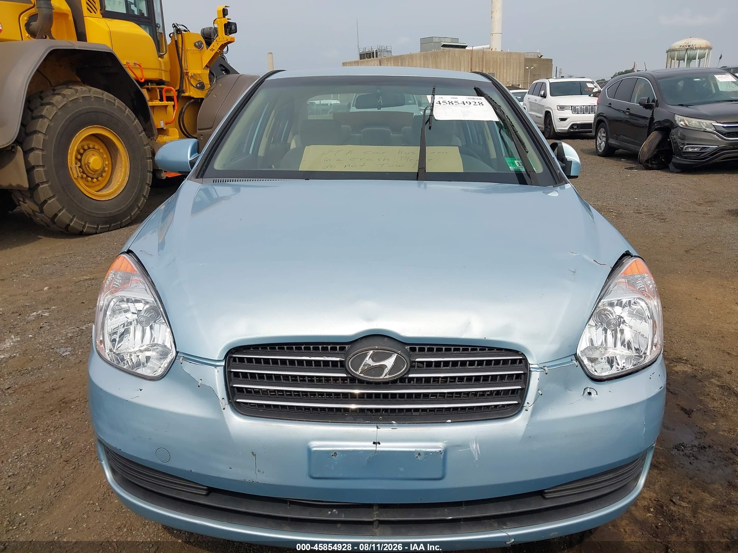 2009 Hyundai Accent Gls Blue vin: KMHCN46C89U285524