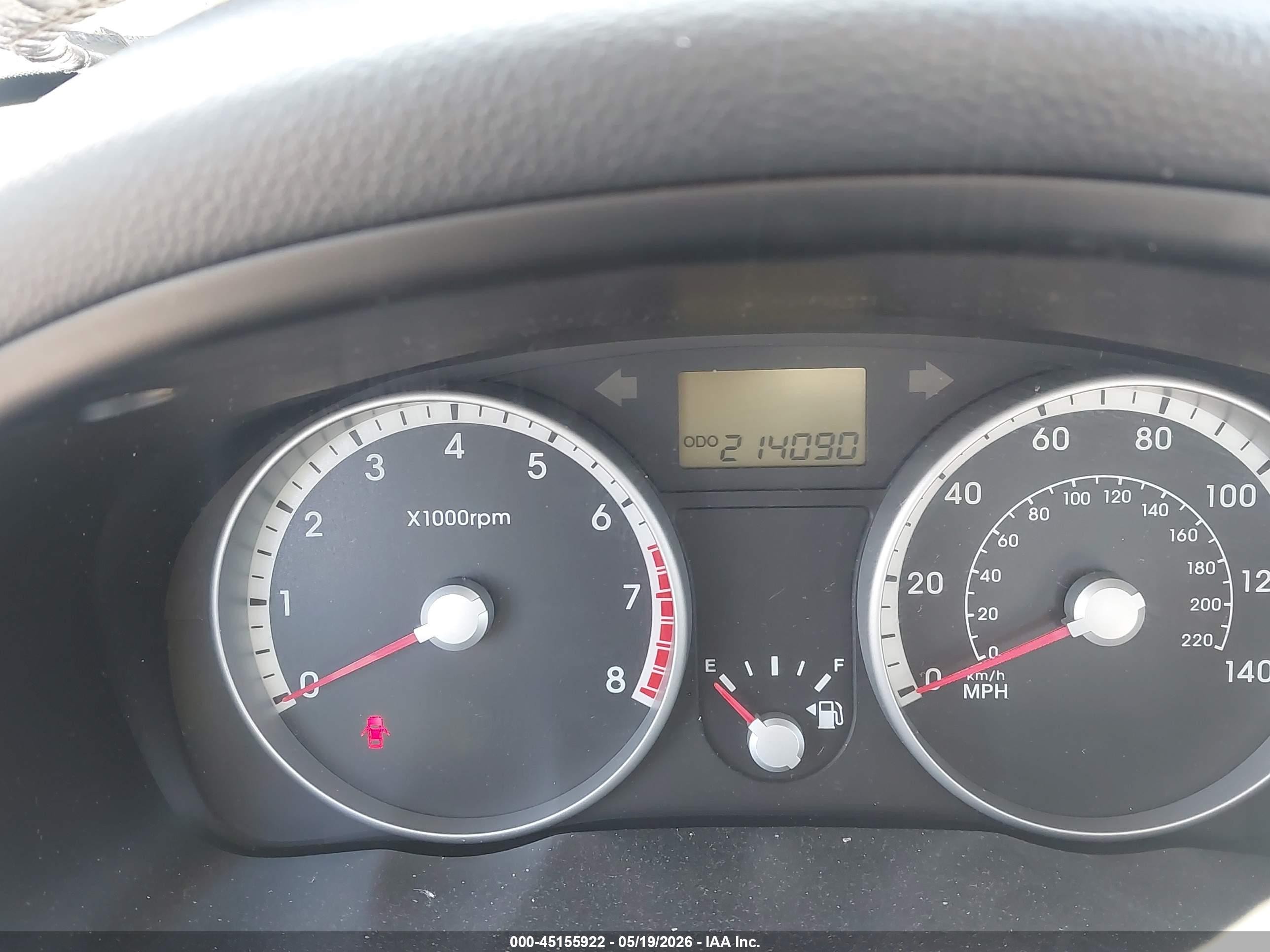 2009 Hyundai Accent Gls Серебряный vin: KMHCN46C89U319381