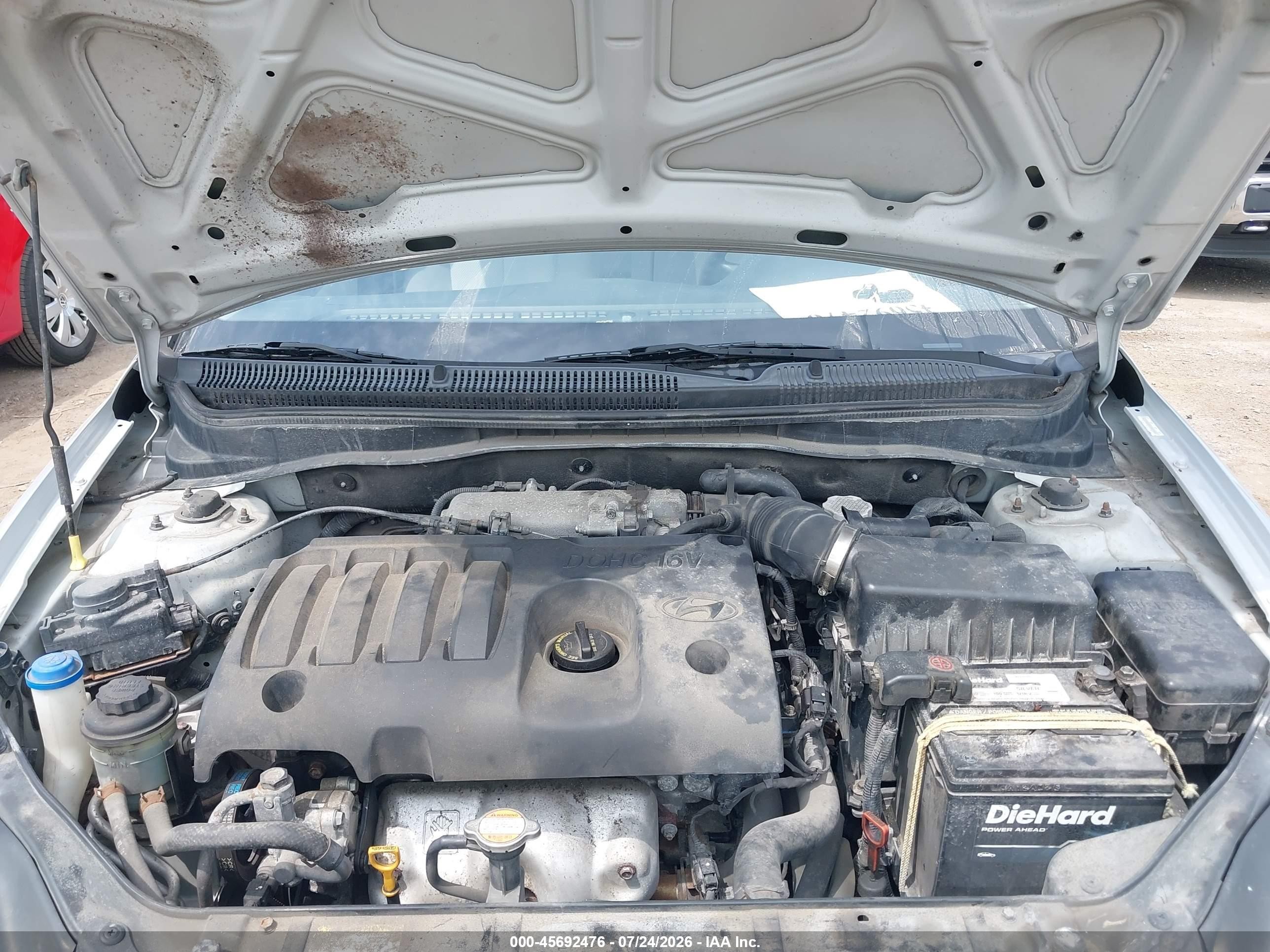 2009 Hyundai Accent Gls Silver vin: KMHCN46C89U342059