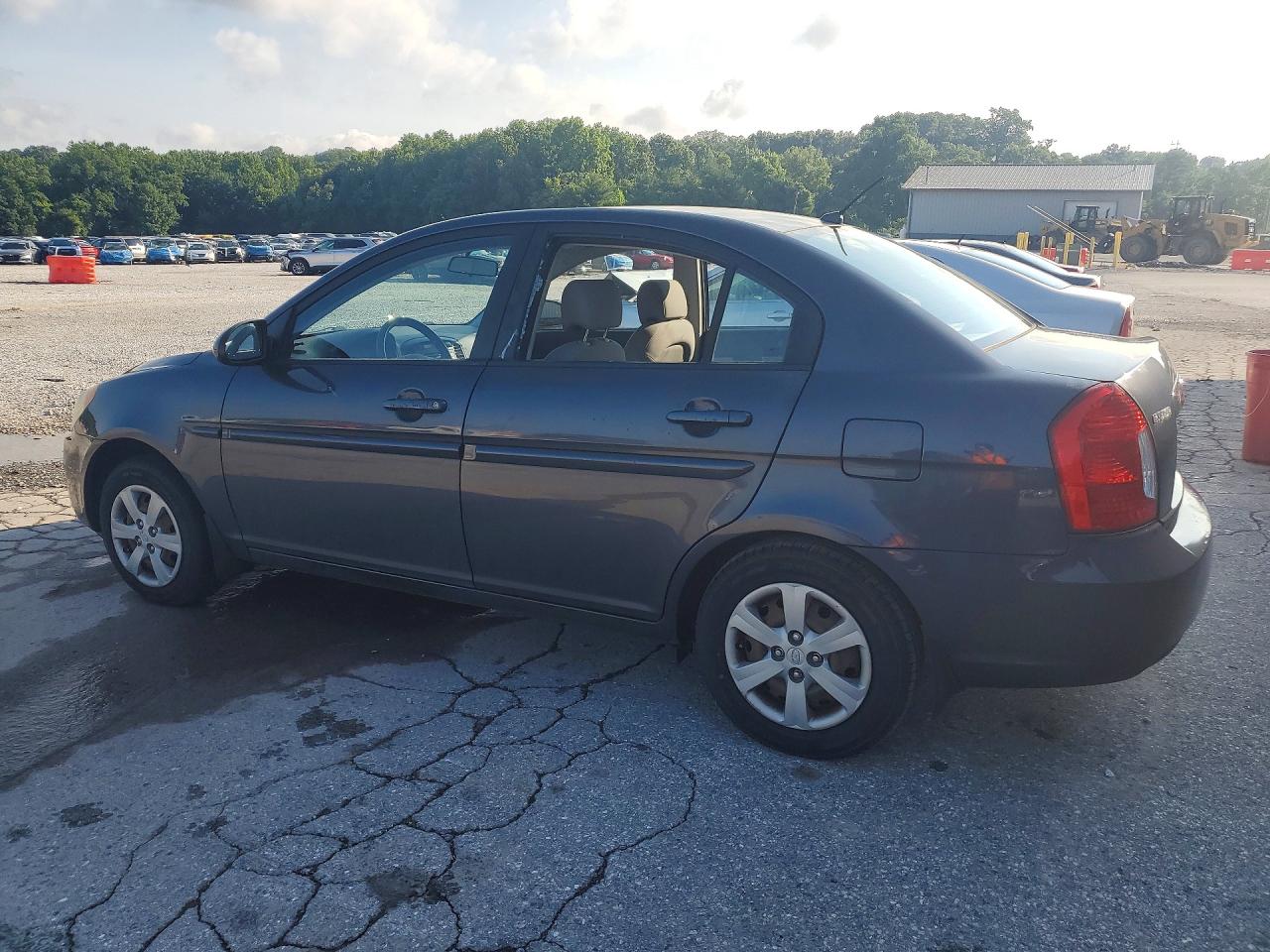 2008 Hyundai Accent Gls Black vin: KMHCN46C98U175452