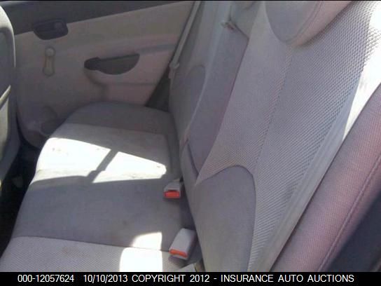 2008 Hyundai Accent Gls 4-door vin: KMHCN46C98U258699