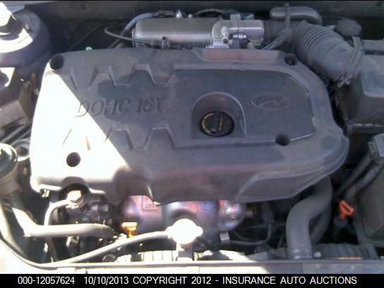 2008 Hyundai Accent Gls 4-door vin: KMHCN46C98U258699