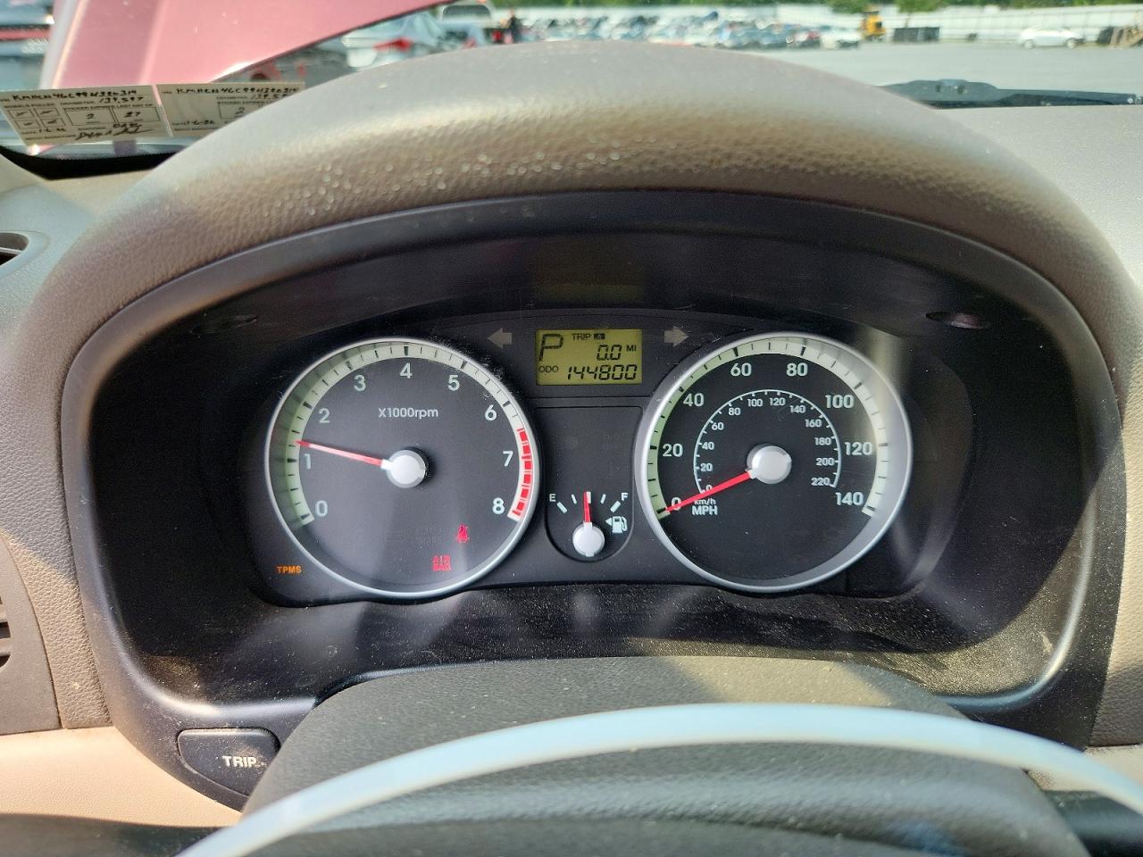 2009 Hyundai Accent Gls Красный vin: KMHCN46C99U320314