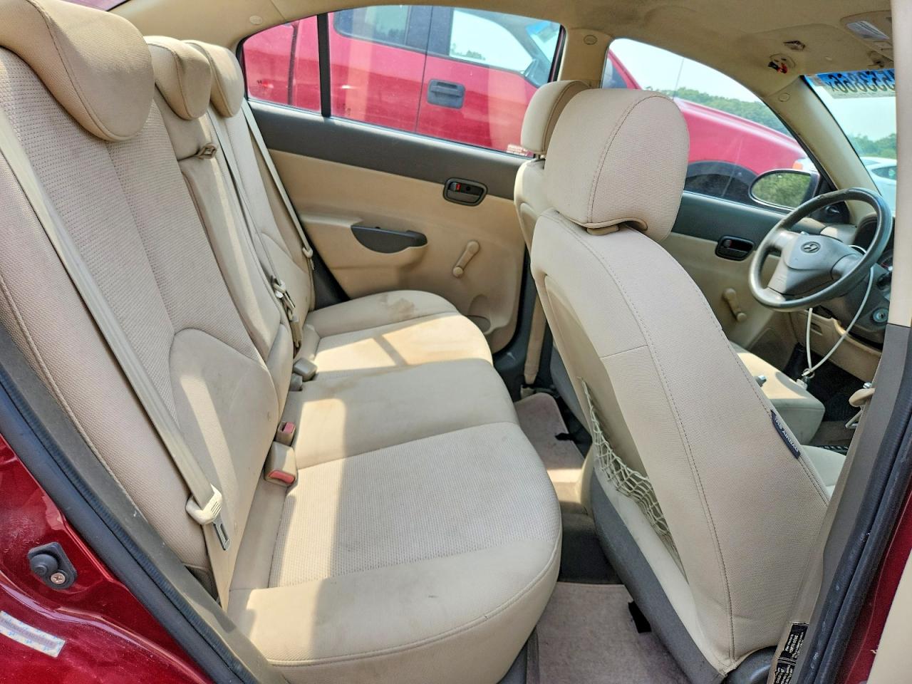 2009 Hyundai Accent Gls Красный vin: KMHCN46C99U320314