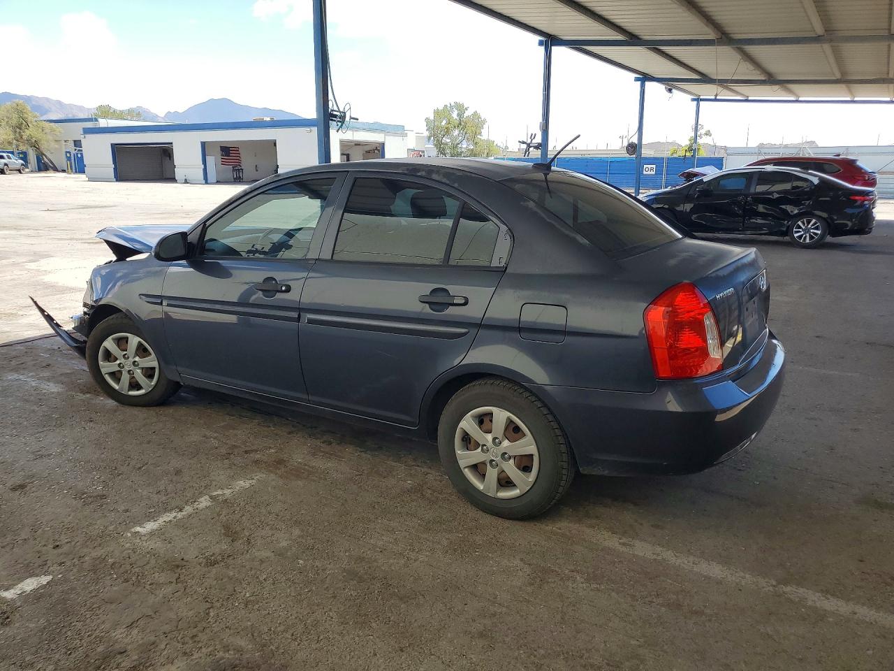 2009 Hyundai Accent Mc Серый vin: KMHCN46C99U322418