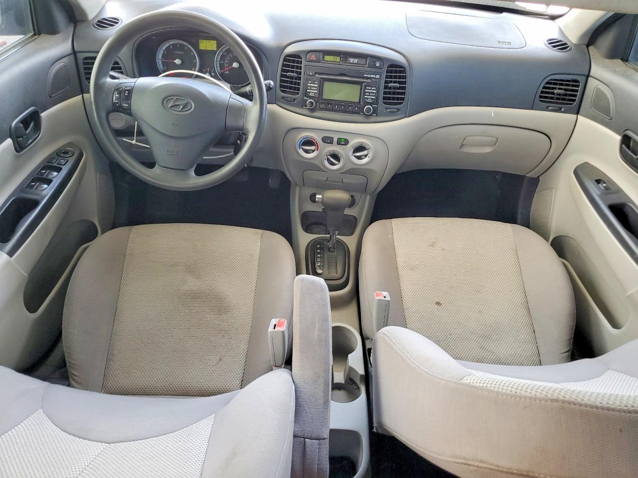 2009 Hyundai Accent Mc Серый vin: KMHCN46C99U322418