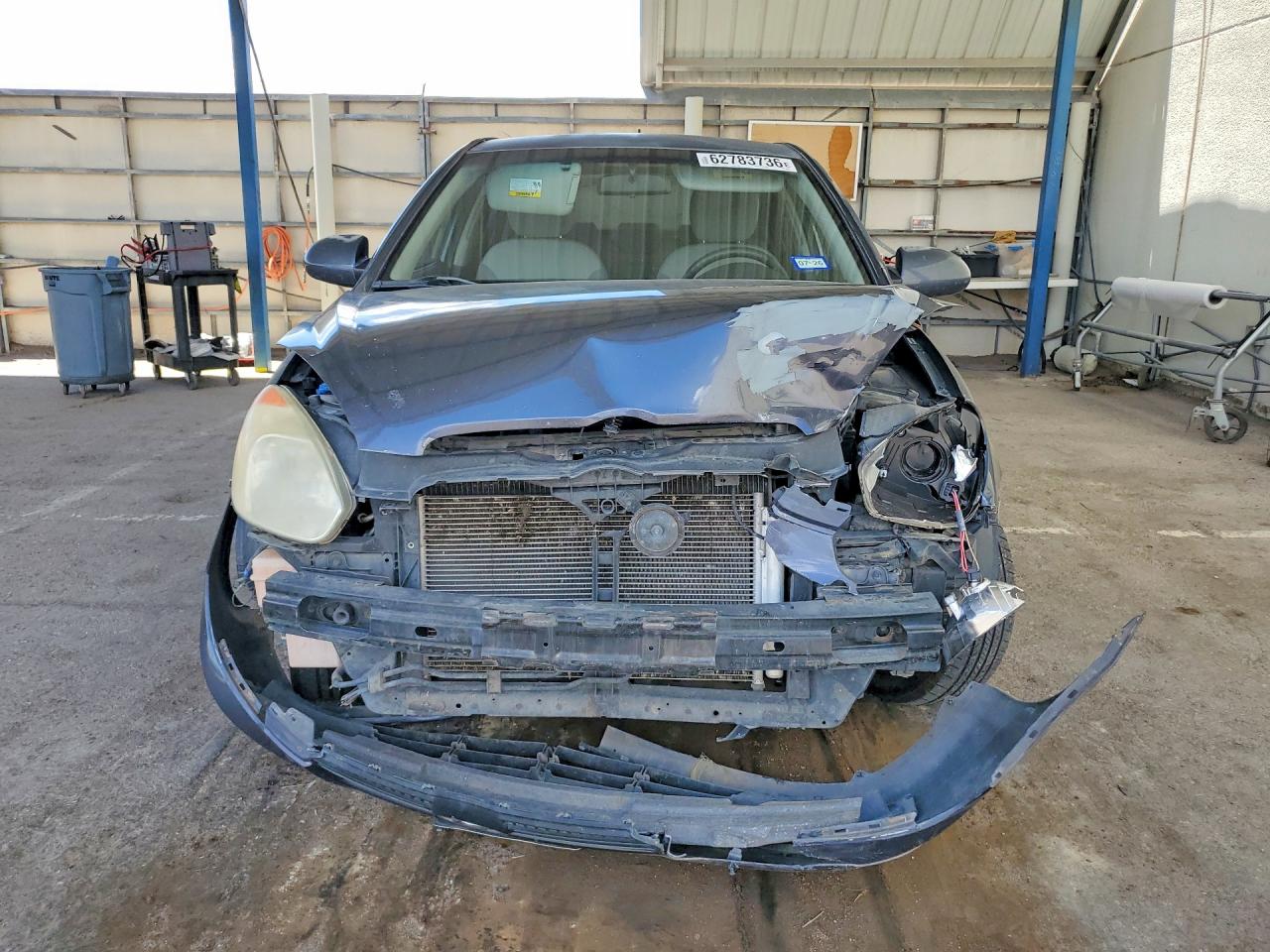 2009 Hyundai Accent Mc Серый vin: KMHCN46C99U322418