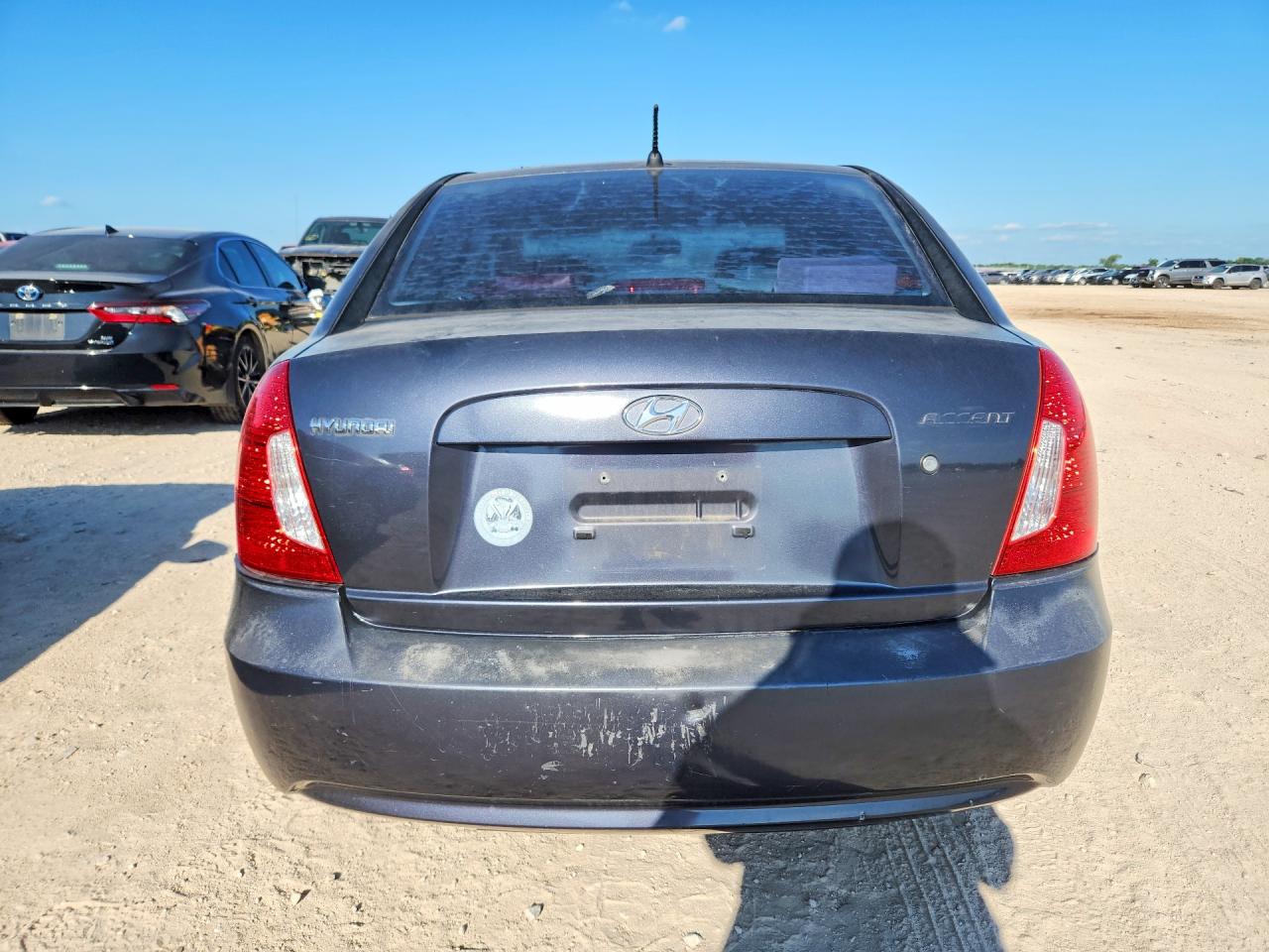 2006 Hyundai Accent Gls Gray vin: KMHCN46CX6U027078