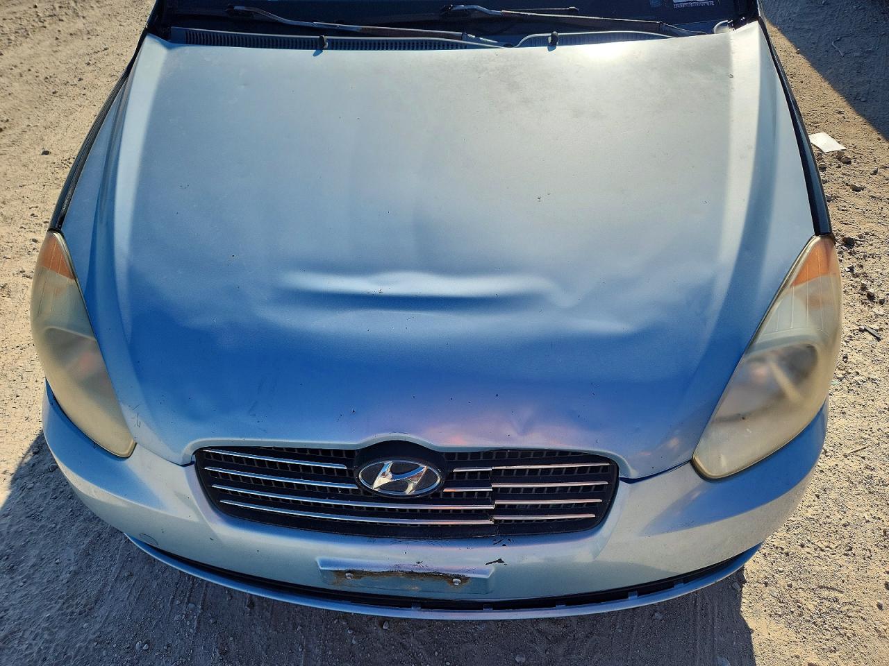 2006 Hyundai Accent Gls Gray vin: KMHCN46CX6U027078