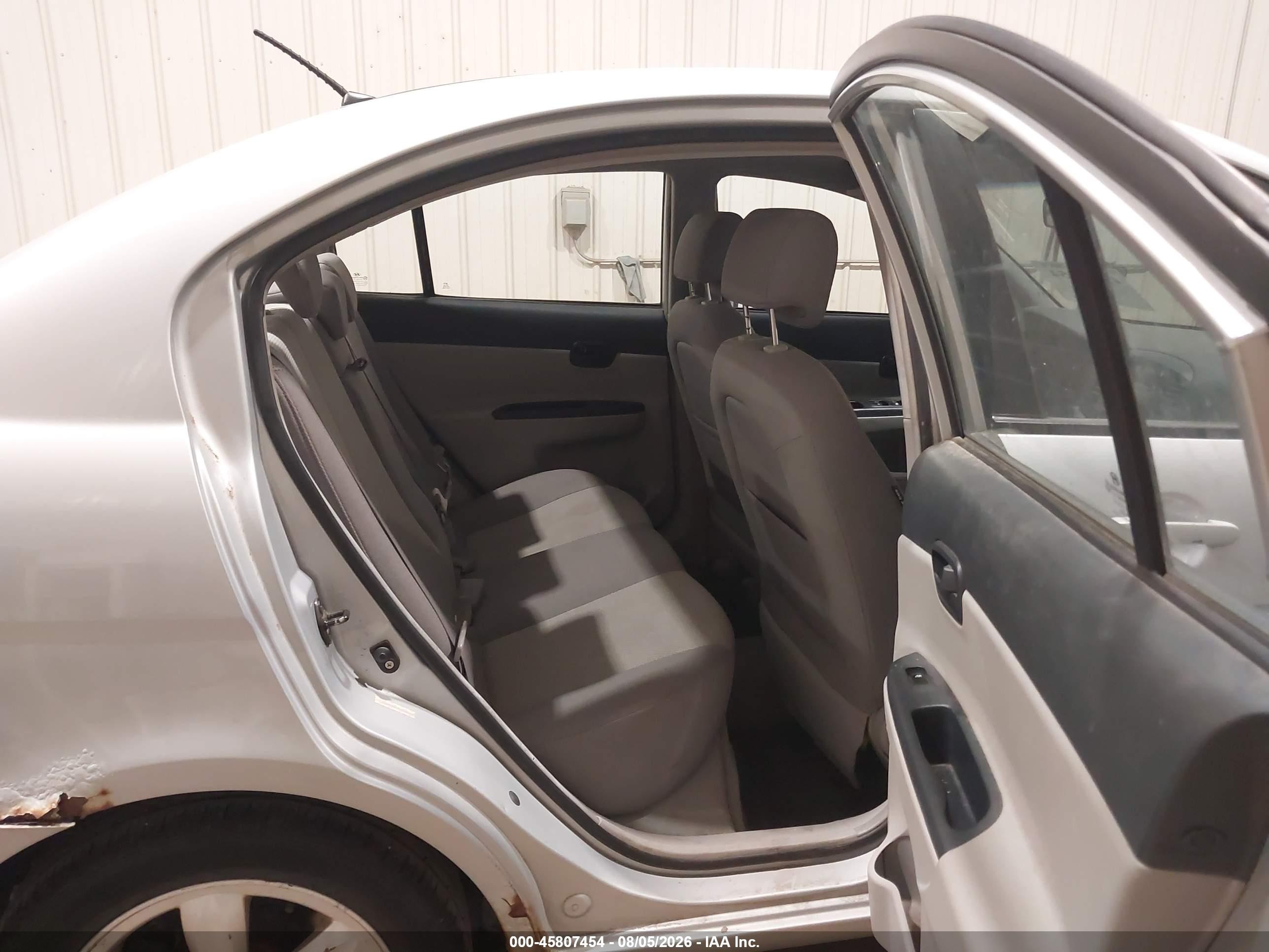 2006 Hyundai Accent Gls Gray vin: KMHCN46CX6U048254