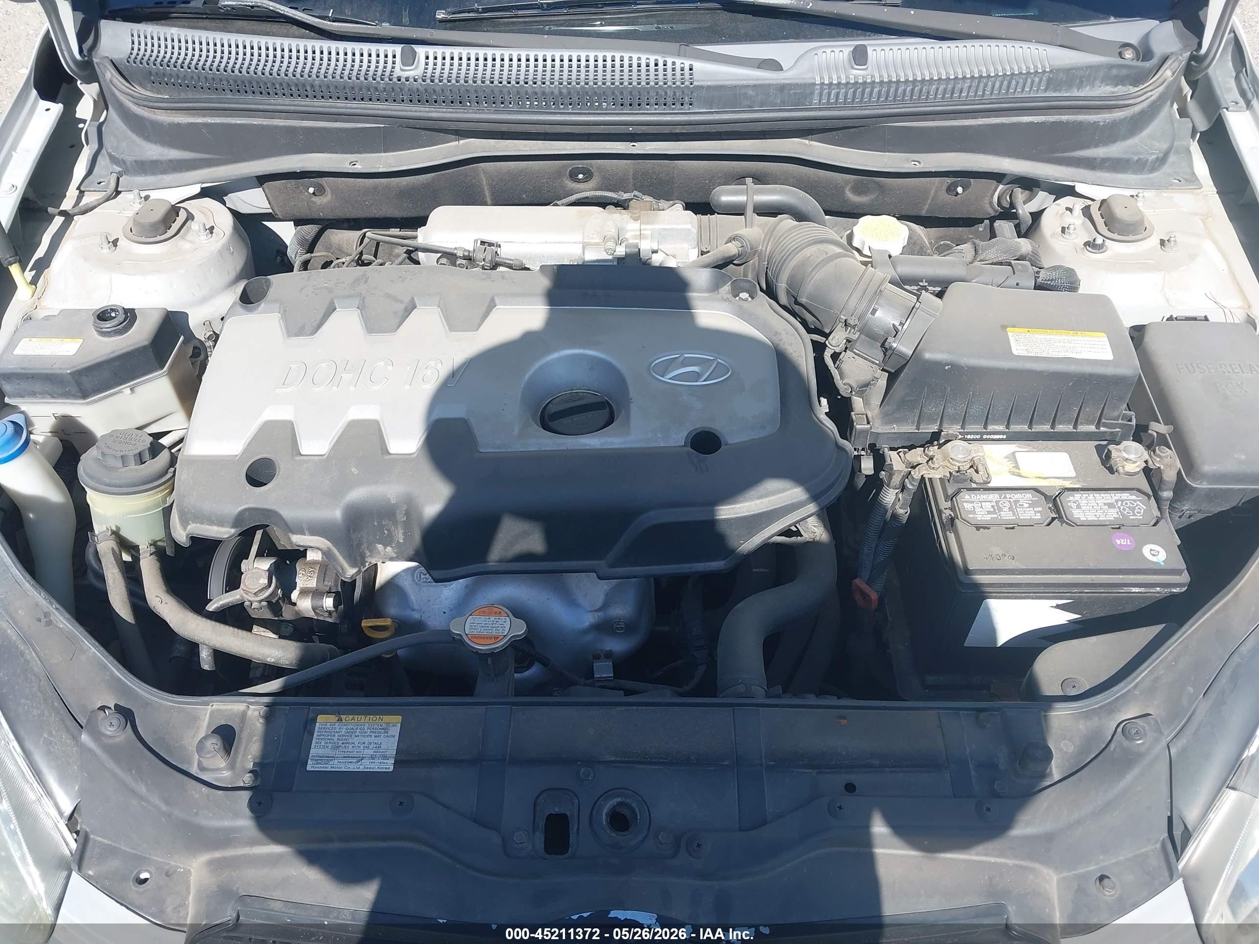 2006 Hyundai Accent Gls Silver vin: KMHCN46CX6U050277