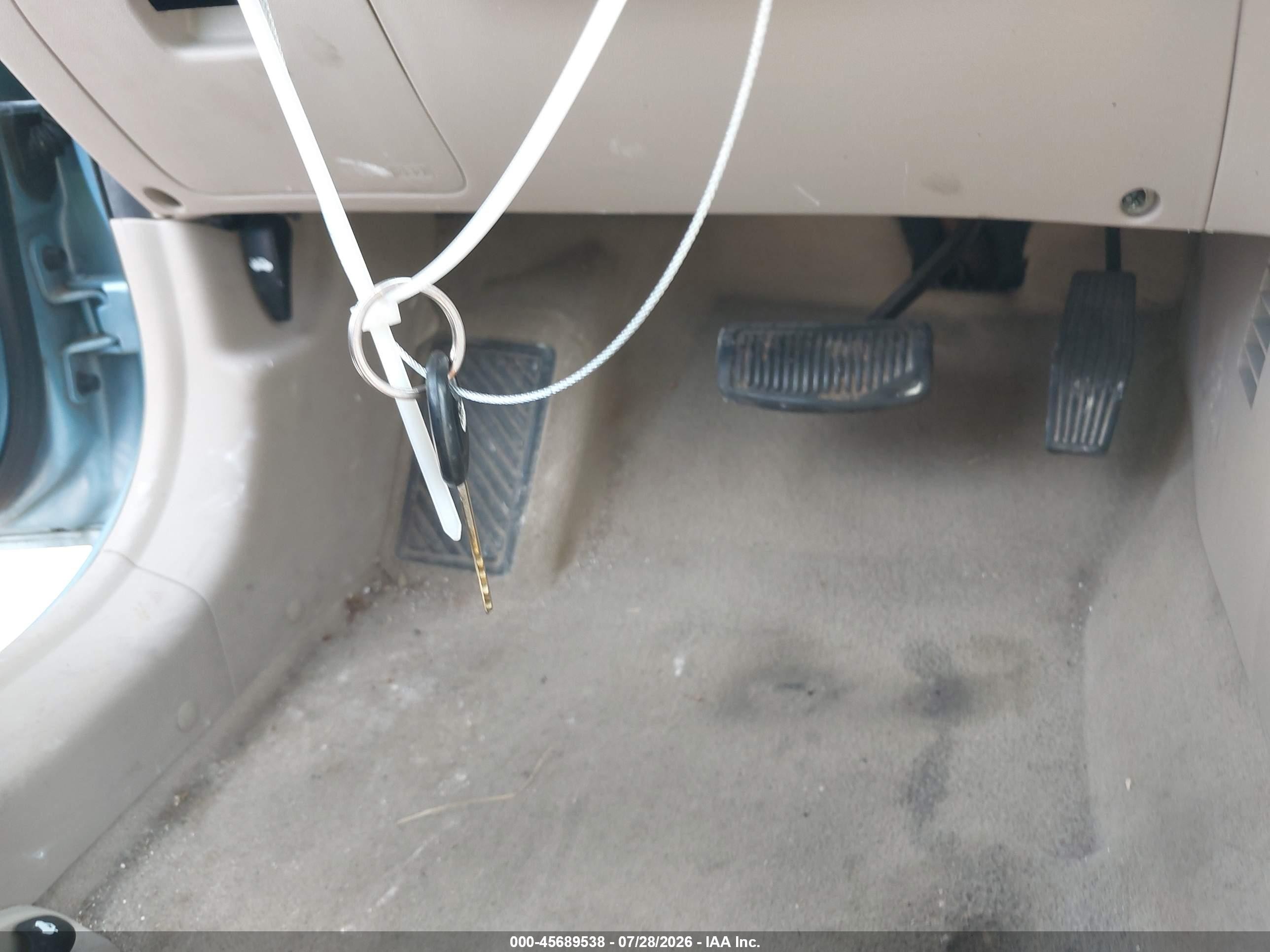 2007 Hyundai Accent Gls Blue vin: KMHCN46CX7U142829