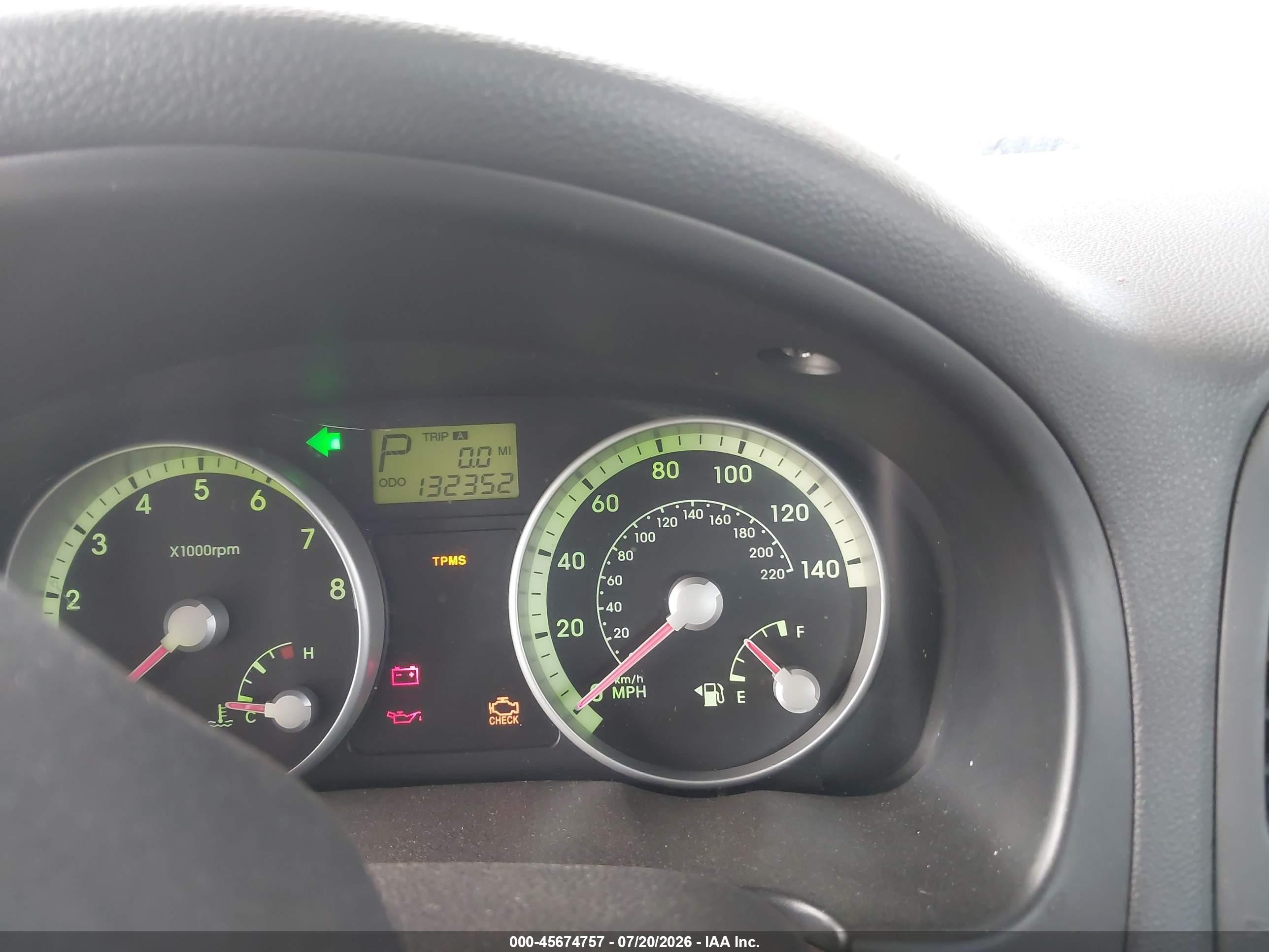 2008 Hyundai Accent Gls Blue vin: KMHCN46CX8U213268