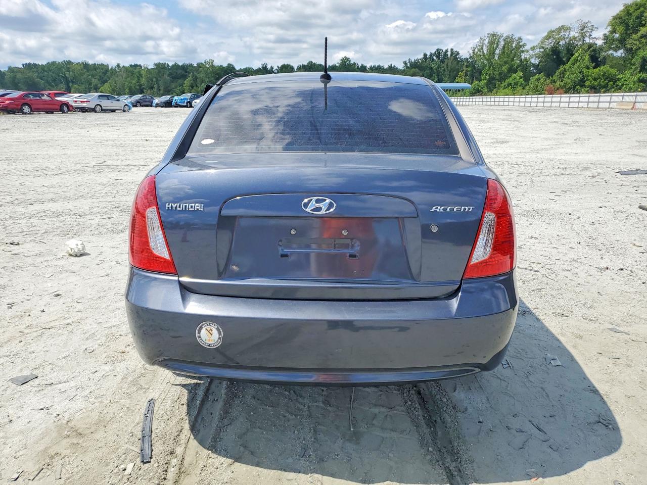 2009 Hyundai Accent Gls Gray vin: KMHCN46CX9U295018
