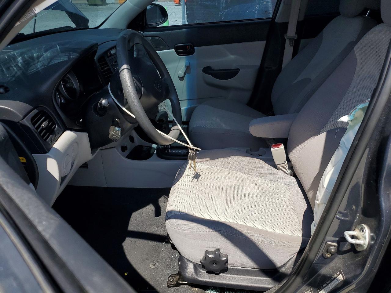 2009 Hyundai Accent Gls Gray vin: KMHCN46CX9U295018
