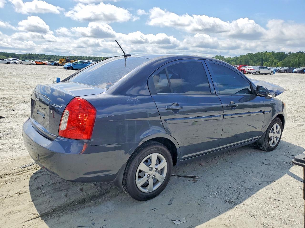 2009 Hyundai Accent Gls Gray vin: KMHCN46CX9U295018