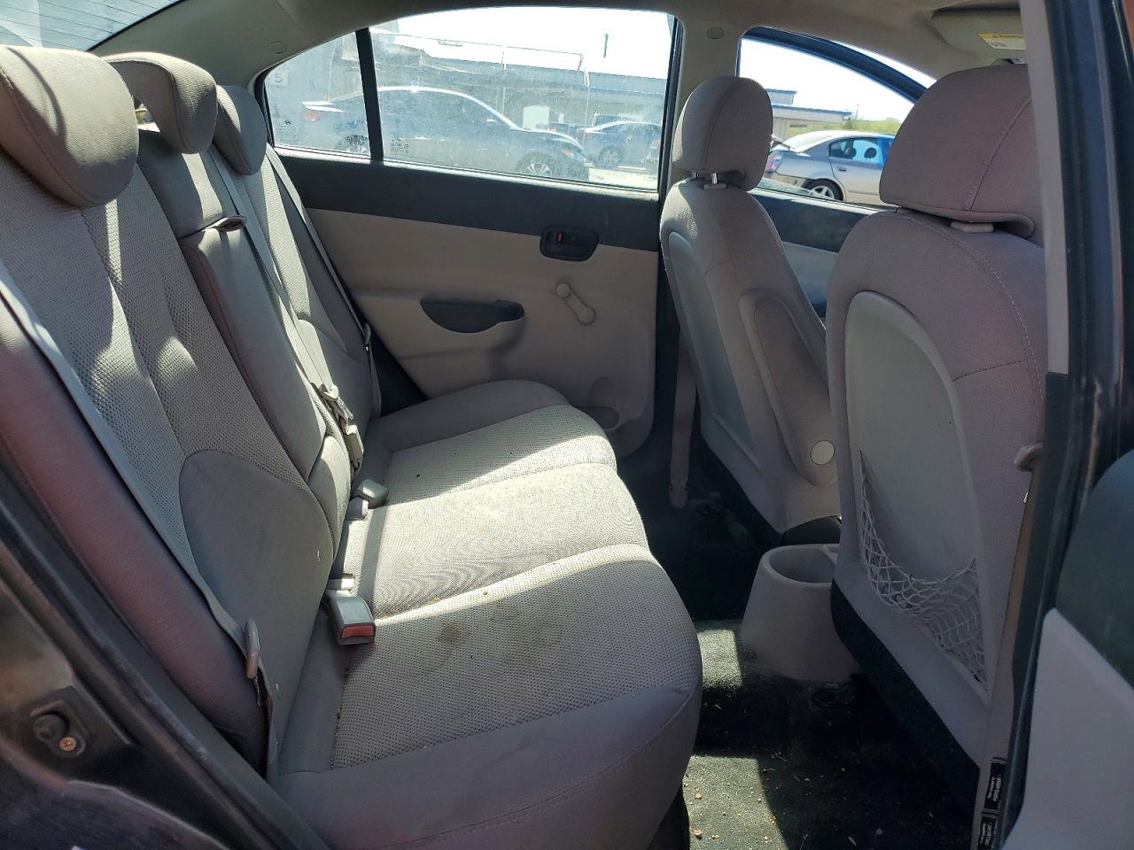 2009 Hyundai Accent Gls Серый vin: KMHCN46CX9U333993