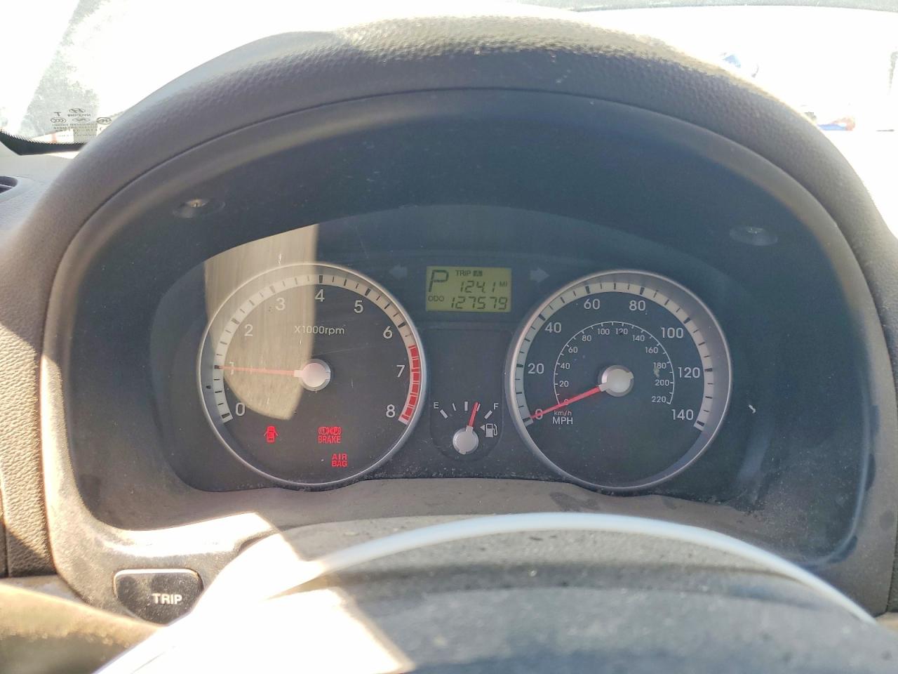 2009 Hyundai Accent Gls Серый vin: KMHCN46CX9U333993