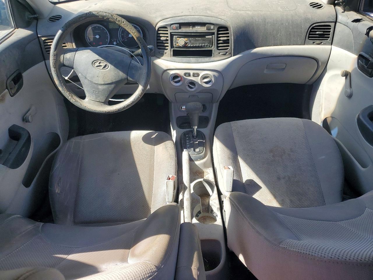 2009 Hyundai Accent Gls Серый vin: KMHCN46CX9U333993