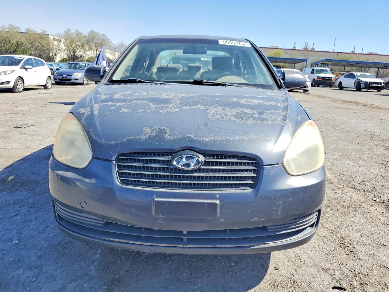 2009 Hyundai Accent Gls Серый vin: KMHCN46CX9U333993