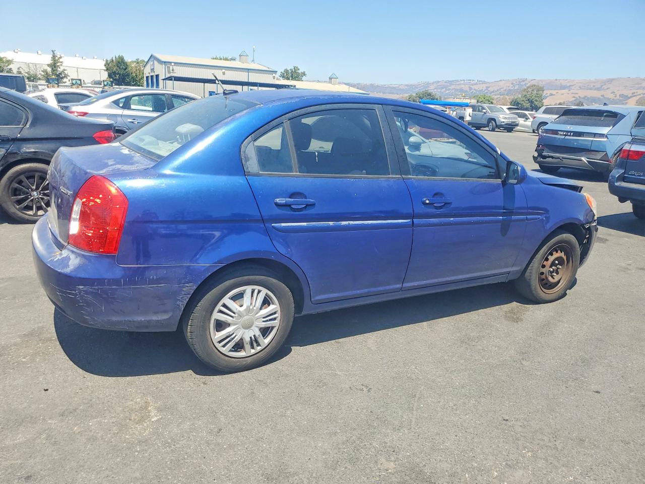 2010 Hyundai Accent Gls Blue vin: KMHCN4AC0AU421043