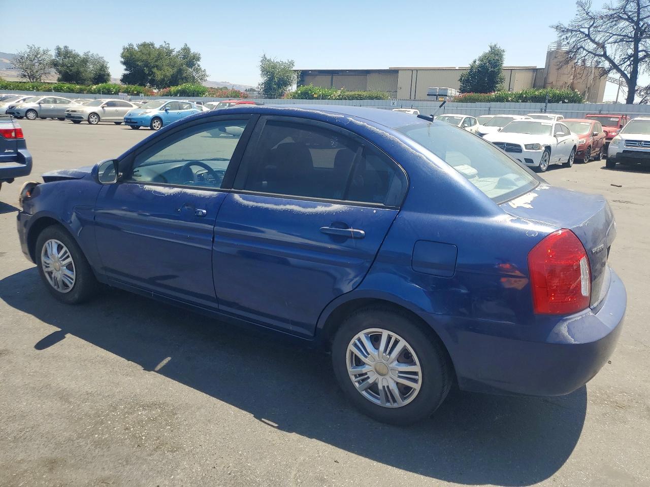 2010 Hyundai Accent Gls Blue vin: KMHCN4AC0AU421043