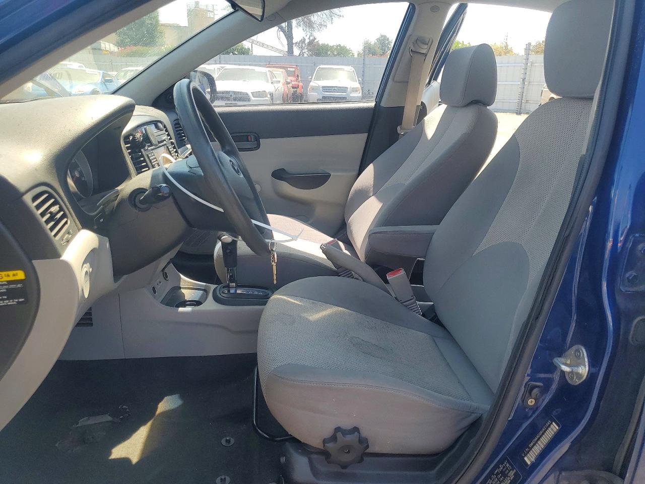 2010 Hyundai Accent Gls Blue vin: KMHCN4AC0AU421043