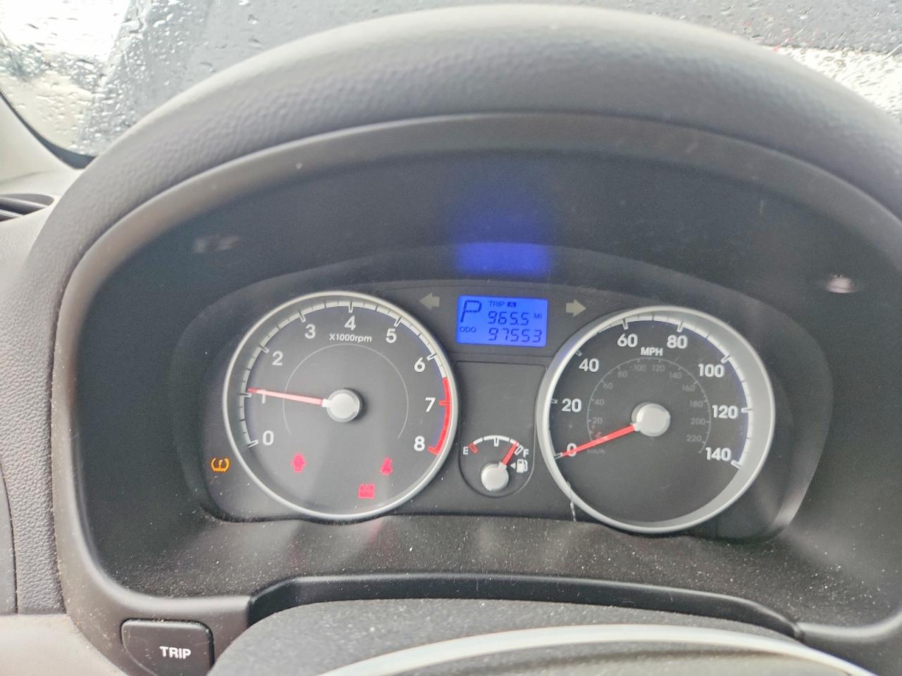 2010 Hyundai Accent Gls Black vin: KMHCN4AC0AU431233