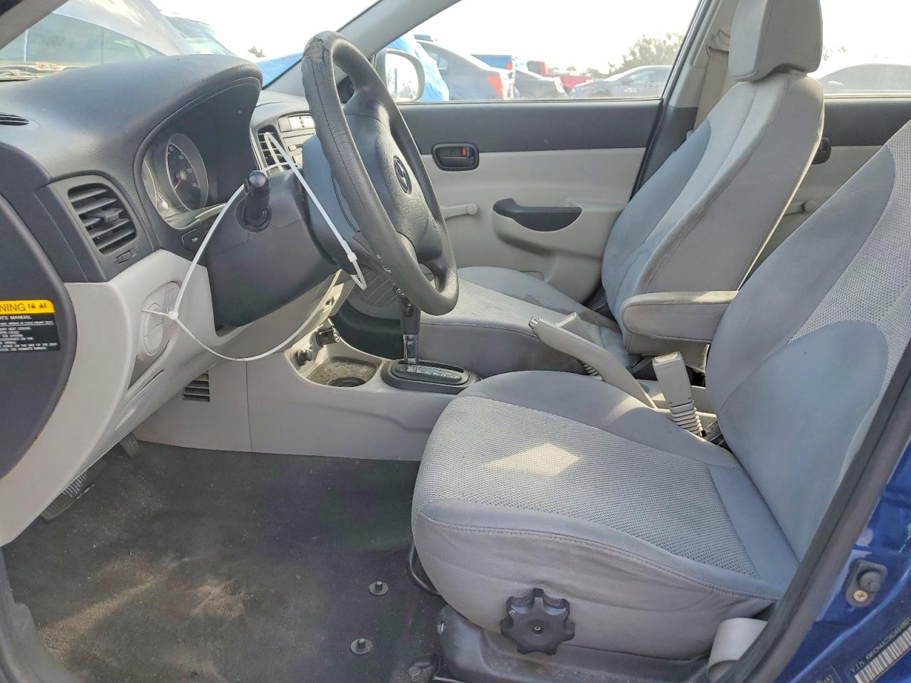 2010 Hyundai Accent Blue vin: KMHCN4AC0AU464801