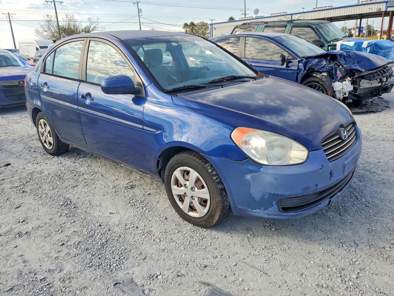 2010 Hyundai Accent Blue vin: KMHCN4AC0AU464801