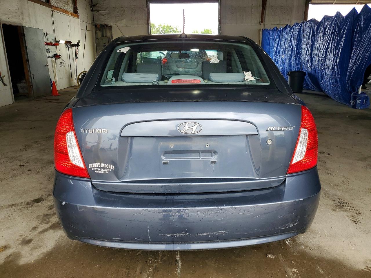 2010 Hyundai Accent Gls Gray vin: KMHCN4AC0AU468508