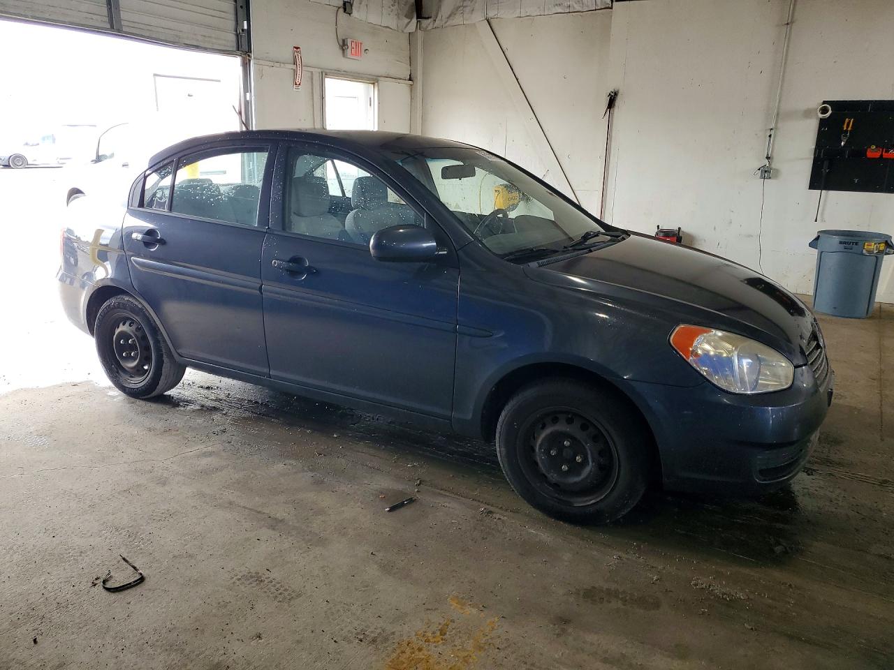 2010 Hyundai Accent Gls Gray vin: KMHCN4AC0AU468508