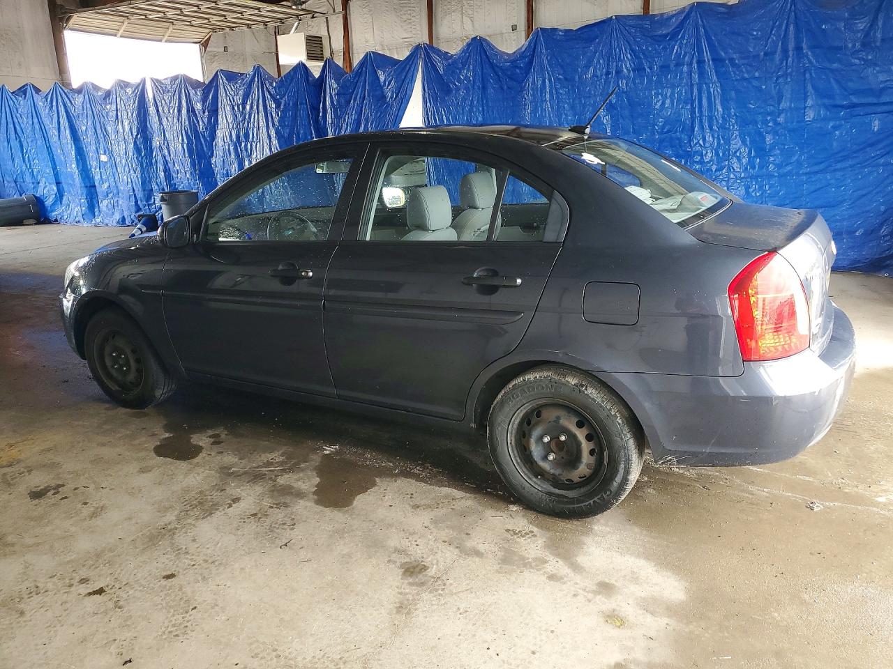 2010 Hyundai Accent Gls Gray vin: KMHCN4AC0AU468508