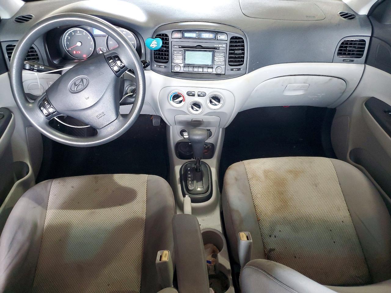2010 Hyundai Accent Gls Gray vin: KMHCN4AC0AU468508
