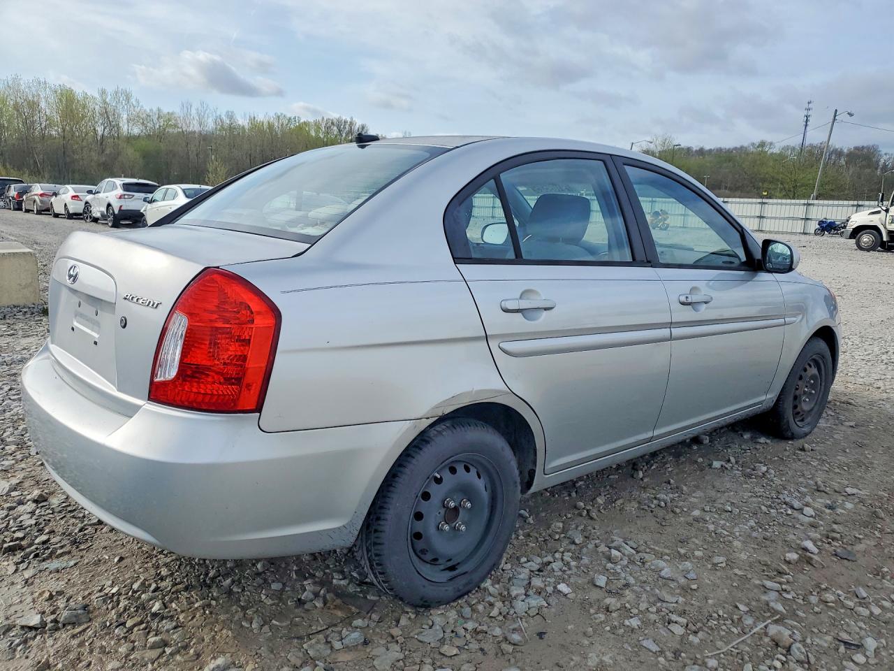 2011 Hyundai Accent Gls Silver vin: KMHCN4AC0BU606551